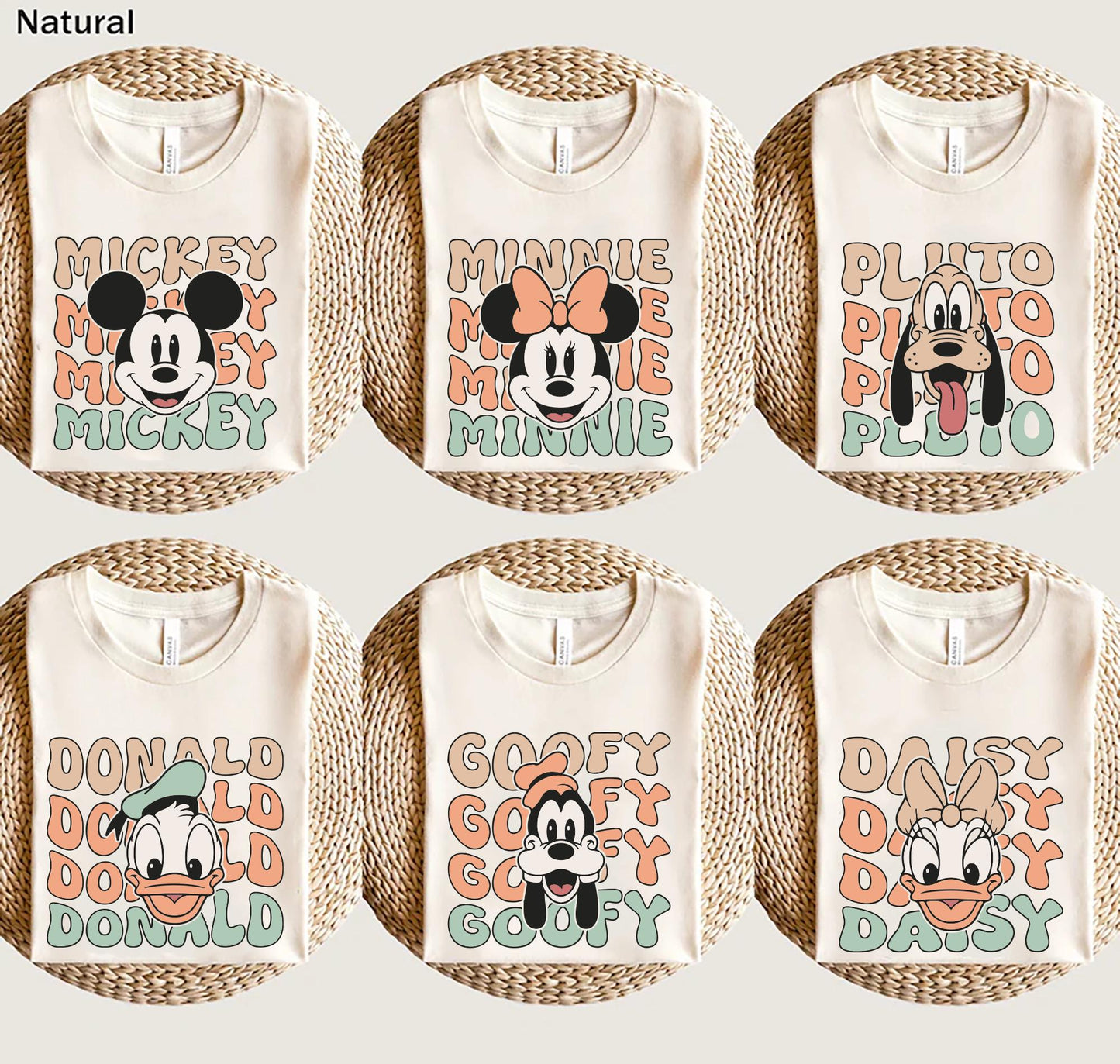 Retro Disneyland Shirt Disney All Characters Shirt Mickey And Friends Shirt Disney Group Shirt Disney Family Shirt Disney Trip Graphic Tee – Premium Graphic · Great Gift For Fans