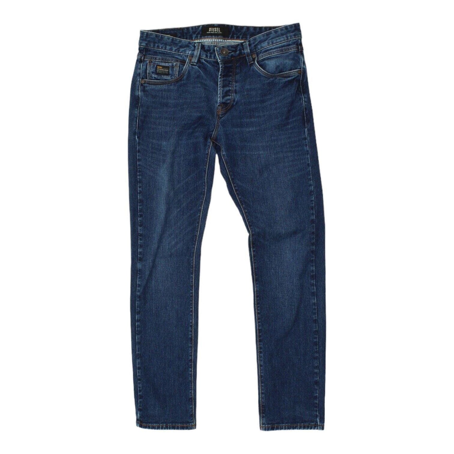 Diesel Mens Blue Tapered Slim Leg Jeans Vintage Designer Denim VTG Graphic Tee – Bold Style · Great Gift For Fans