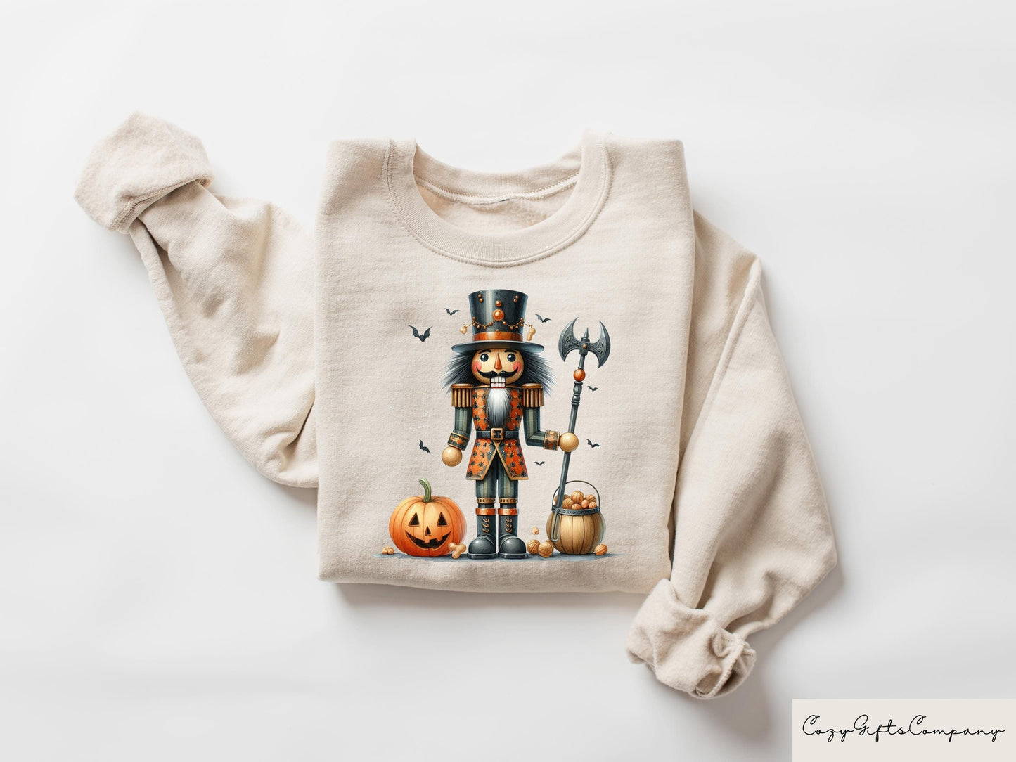 Halloween Nutcracker Sweatshirt Retro Nutcracker Shirt Nutcracker Shirt Halloween Sweater Halloween Gifts Nutcracker Crewneck Sweatshirt – Everyday Comfort · High-Quality Print