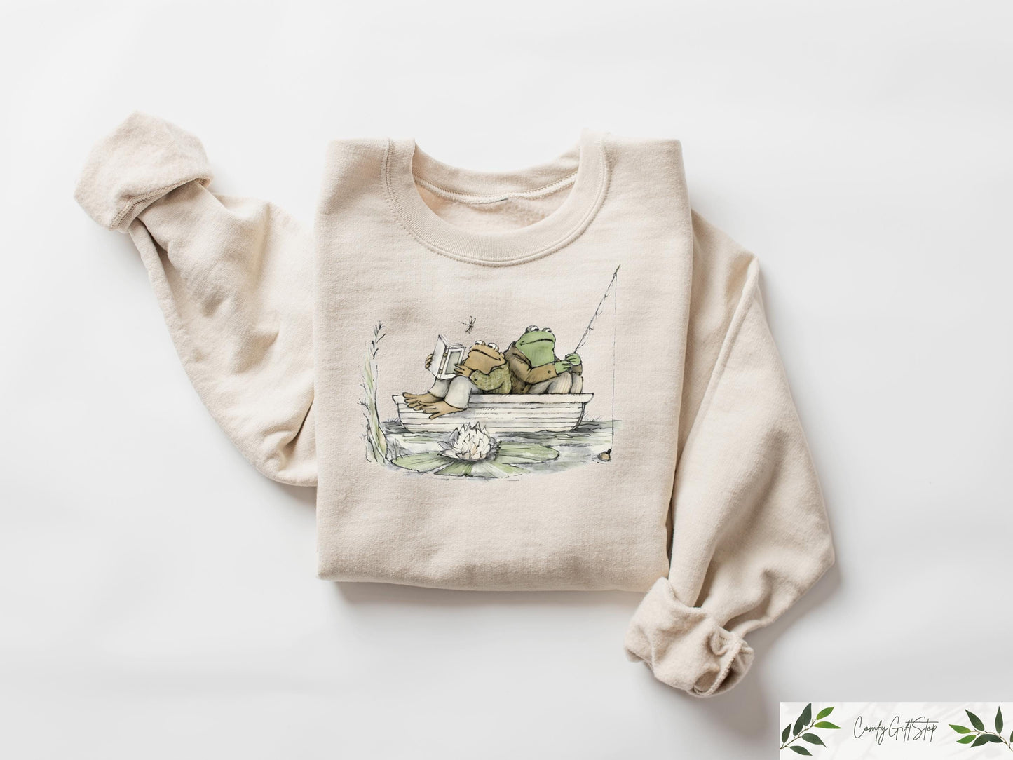 Frog 90s Graphic Shirt Unisex Oversize Cotton Toad Tee Nature Shirt Comfort Frog T Shirt Book Lovers Sweatshirt Sweatshirt – Easygoing Wear · Perfect For Daily Wear