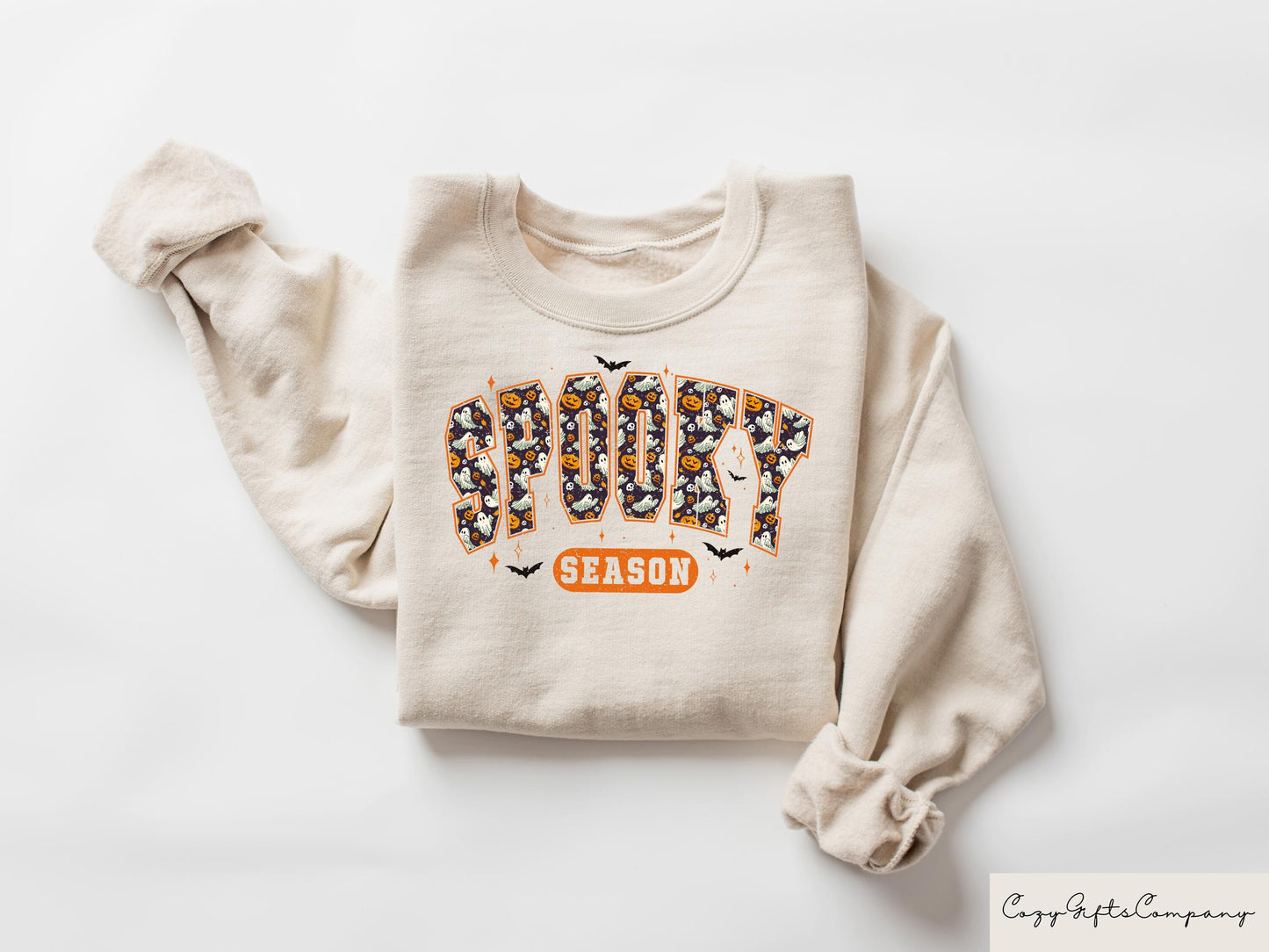 Halloween Sweatshirt Spooky Season Sweater Halloween Gifts Cute Fall Shirt Halloween Women39s Shirt Halloween Pumpkin Hoodie Hoodie – Easygoing Wear · High-Quality Print