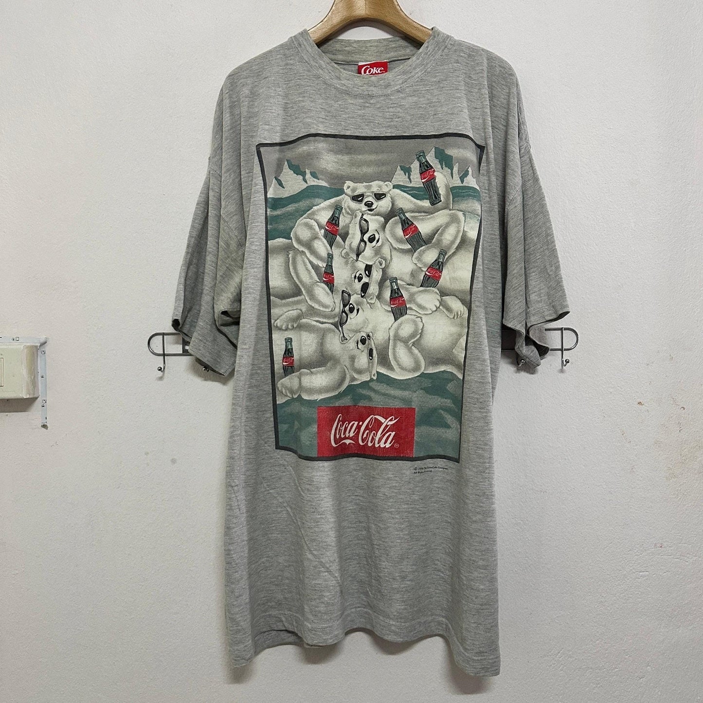 Vintage Cola Cola Polar bears T Shirt Graphic Tee – Bold Style · Great Gift For Fans
