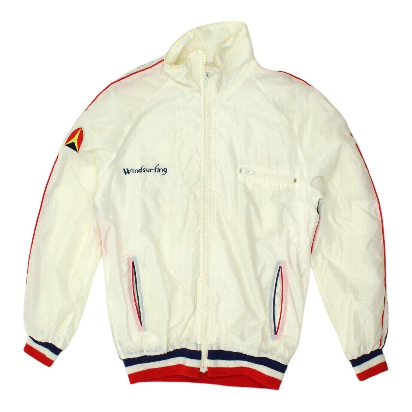 Windsurfing Mens White Nylon Bomber Jacket Vintage Retro Water Sportswear VTG Graphic Tee – Feel-Good Design · High-Quality Print