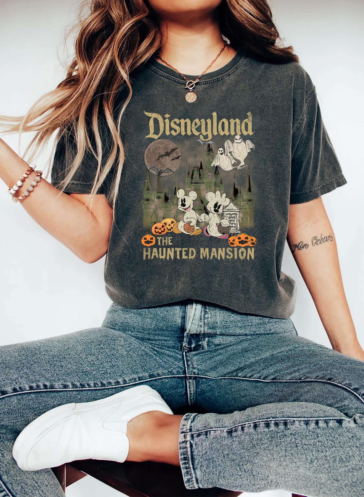 Disney Halloween Haunted Mansion Shirt Mickey and Friends Halloween Shirt Mickey39s Not So Scary Halloween Party Disneyland Halloween Tee Graphic Tee – Feel-Good Design · Great Gift For Fans