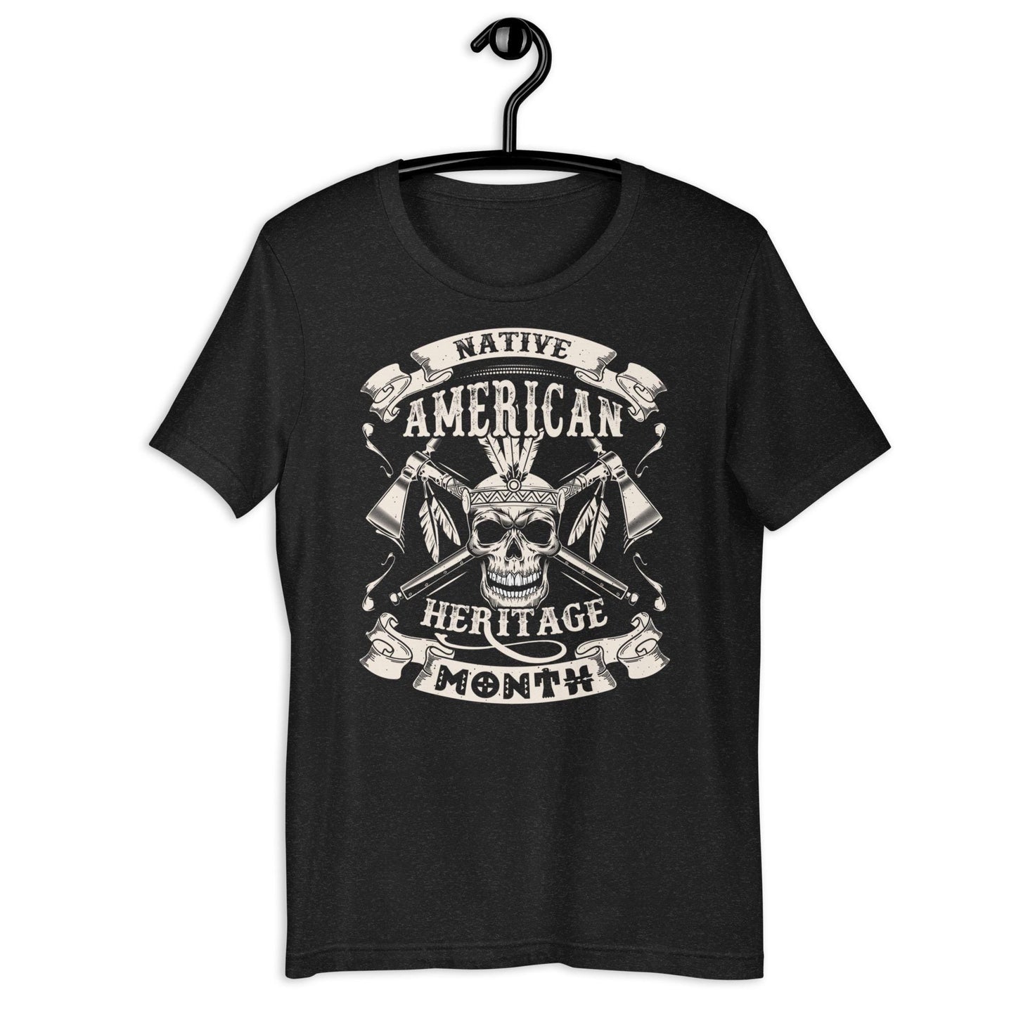 Native American Skull Indigenous Heritage Month Unisex t shirt Graphic Tee – Aesthetic Look · Perfect For Daily Wear