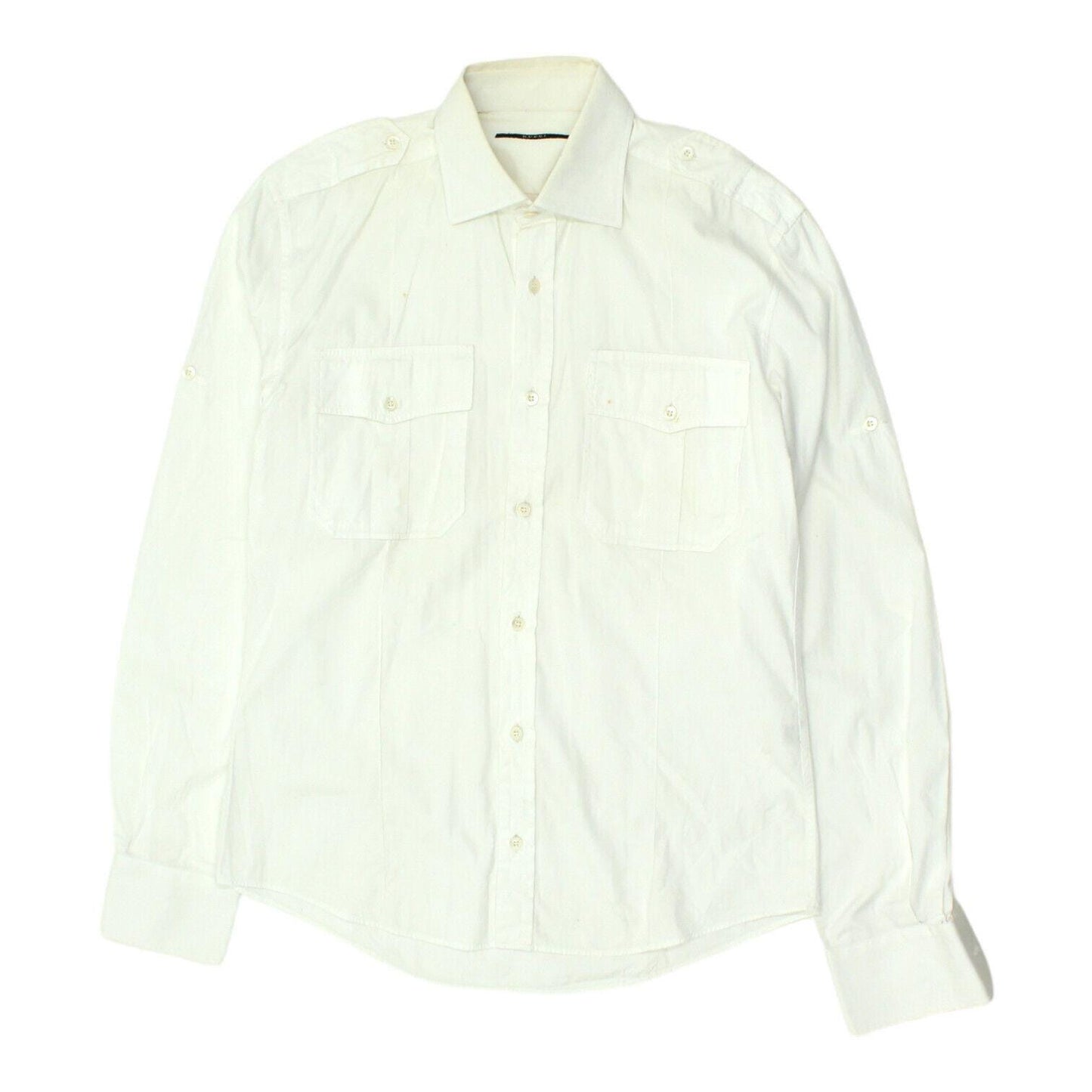 Gucci Mens White Button Up Shirt Vintage High End Designer Formal VTG Graphic Tee – Fan Favorite · Trending Graphic Apparel
