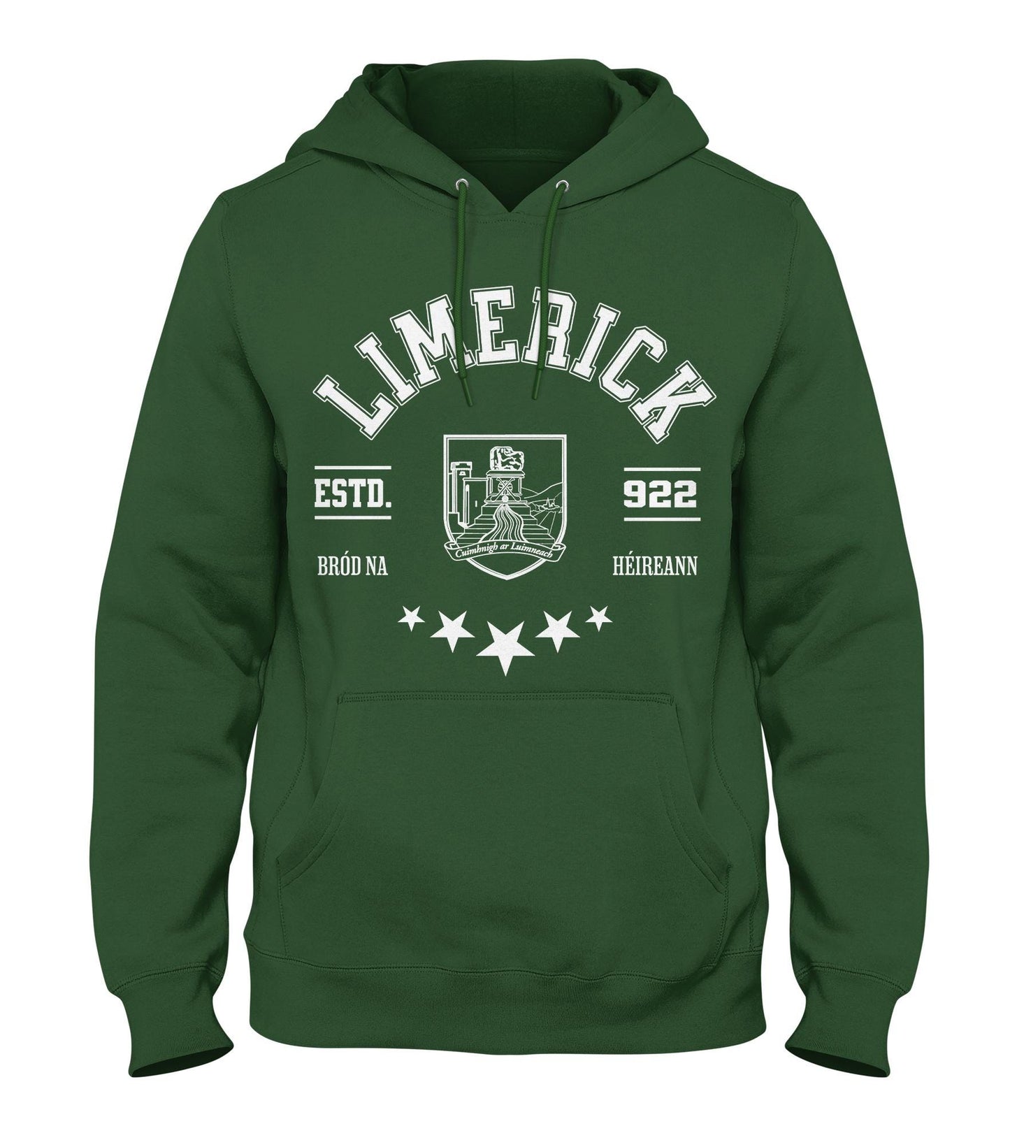 Irish Heritage Hoodie Limerick Unisex Adult College University Hoodie Hoodie – Everyday Comfort · High-Quality Print