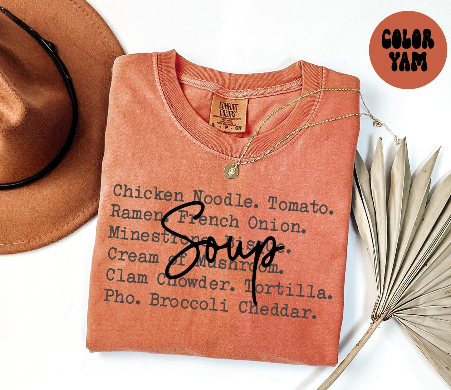 Soup Shirt Soup Gifts Comfort Colors Tshirt Crewneck Tee Crew Neck Women Graphic Tee – Aesthetic Look · Top Pick For Any Outfit