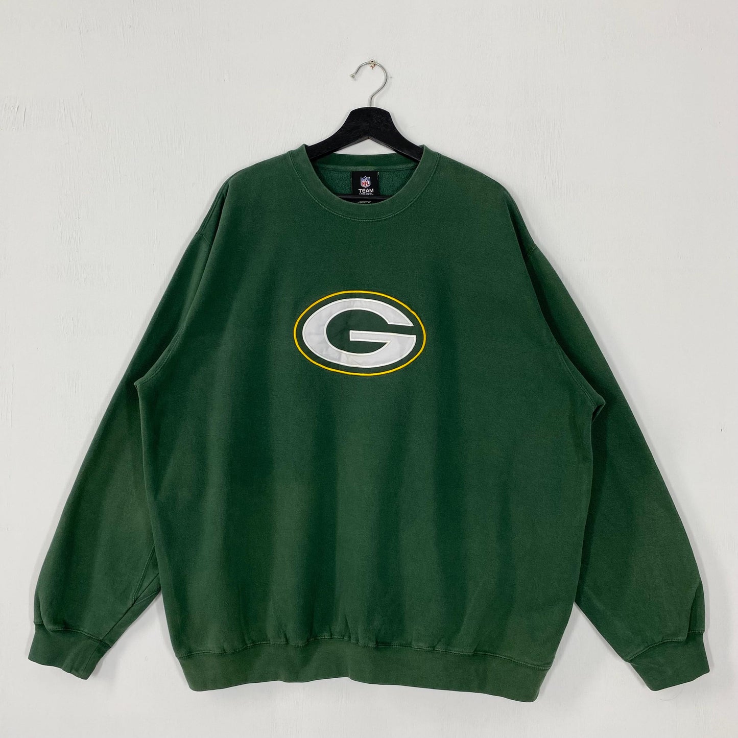 Vintage Green Bay Packers Sweatshirt Green Bay Packers Crewneck Packers Sweater Sportswear NFL Green Bay Packers Embroidered Logo XXLarge Sweatshirt – Cozy Vibes · Top Pick For Any Outfit