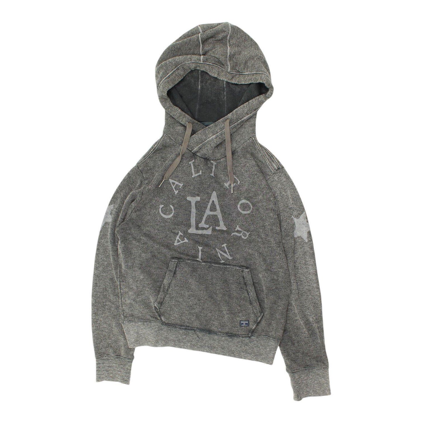 True Religion LA CaliforniaMens Grey Spell Out Logo Hoodie Designer Hoody VTG Hoodie – Fan Favorite · High-Quality Print
