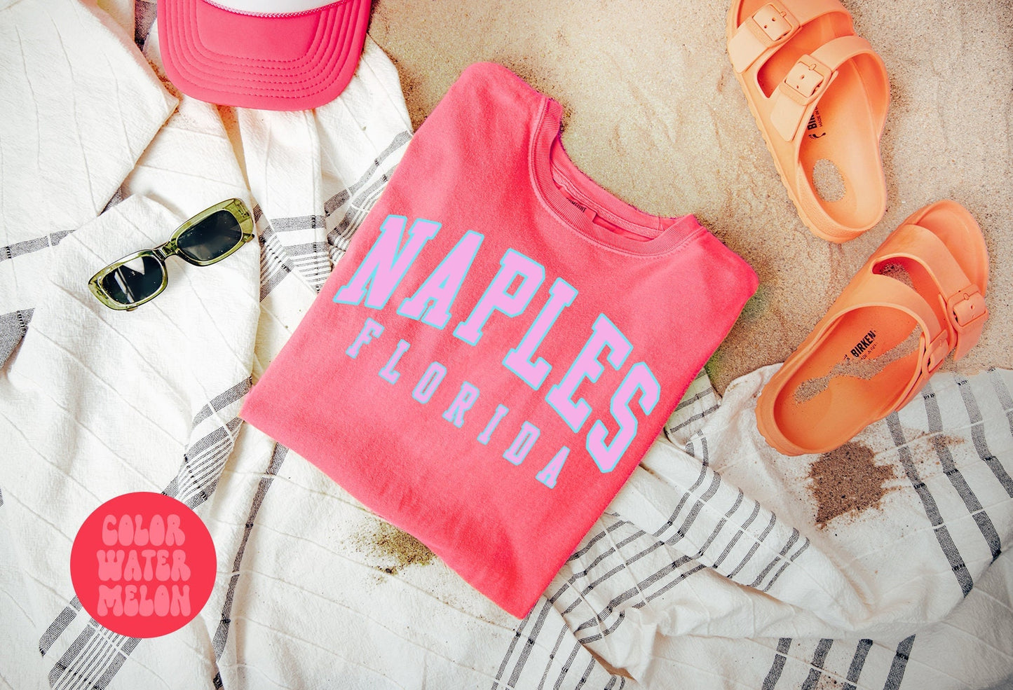Naples Florida Trip Vacation Shirt Girls Trip Gifts for Her Comfort Colors Tshirt Crewneck Tee Women Graphic Tee – Bold Style · Trending Graphic Apparel