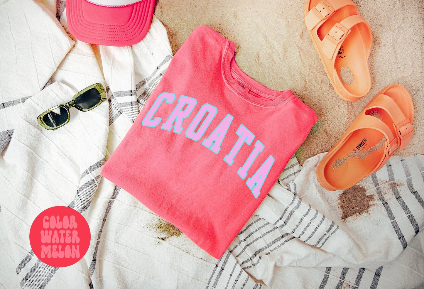 Croatia Trip Vacation Shirt Girls Trip Gifts for Her Comfort Colors Tshirt Crewneck Tee Women Graphic Tee – Premium Graphic · Great Gift For Fans