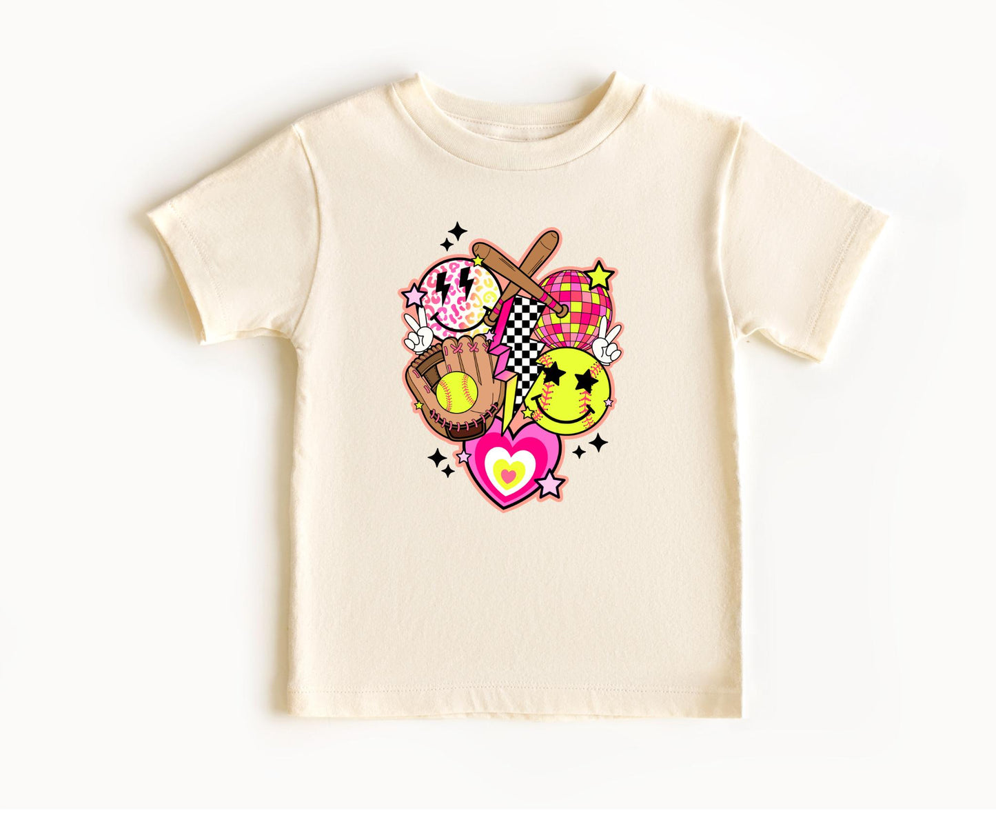 Softball Heart Shirt Softball Shirt Distressed Baseball Shirt Softball Mom ShirtSports Fan Softball Gift Softball Softball Kids Shirt Graphic Tee – Premium Graphic · High-Quality Print