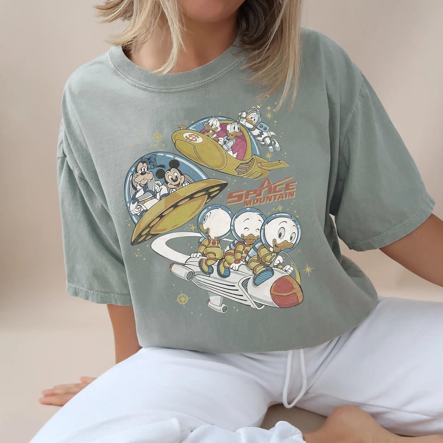 Magic Kingdom Space Mountain shirt Vintage Space Mountain Shirt Disney World Shirt Disneyland Shirt WDW Shirt Graphic Tee – Warm & Stylish · Perfect For Daily Wear