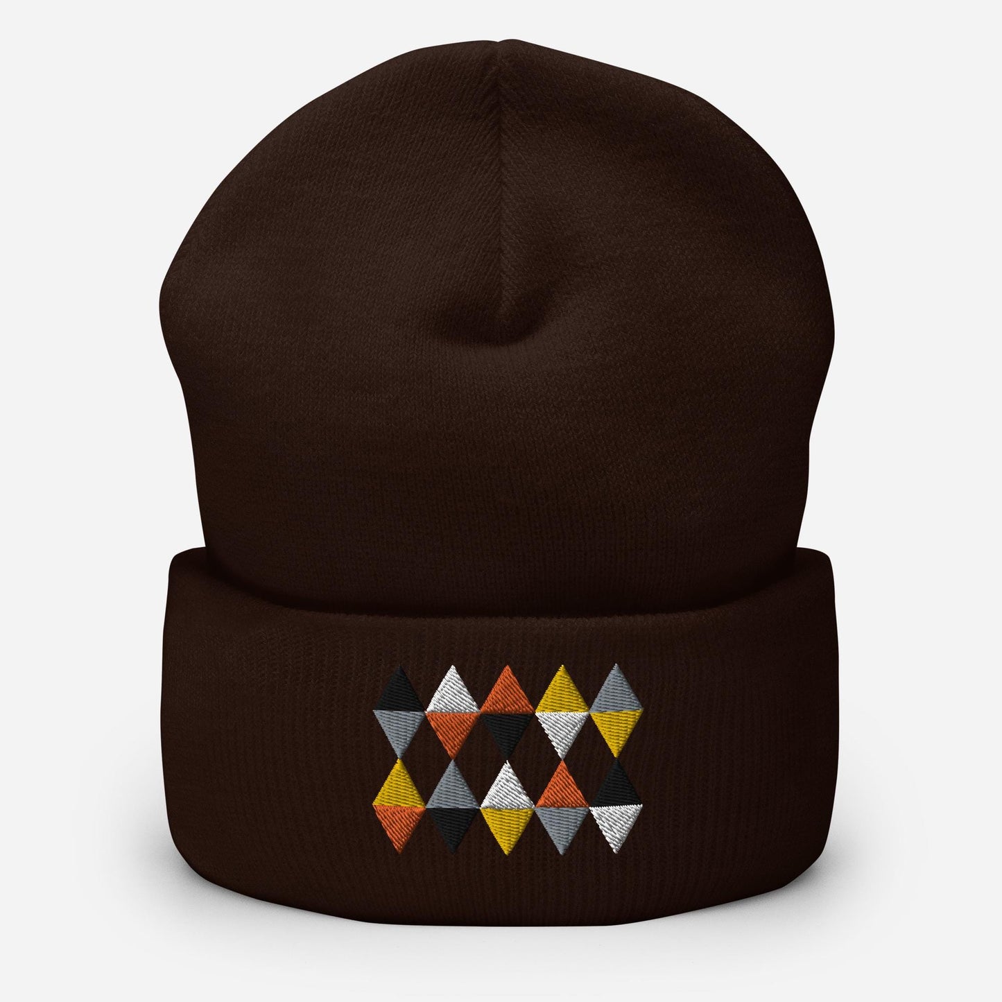 Gay Bear Flag Triangles Beanie Embroidered Dad Hat Bear Brotherhood Pride Gift Gay Pride Winter Hat for LGBTQ Supporters Graphic Tee – Easygoing Wear · High-Quality Print