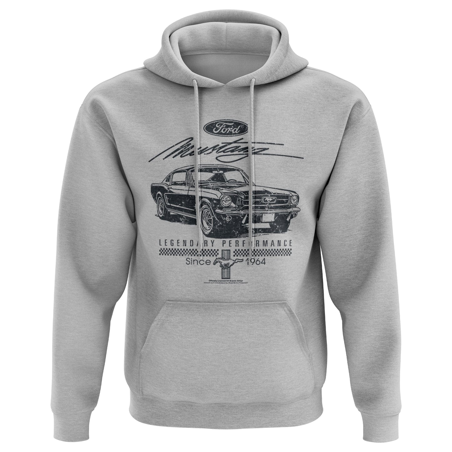 Ford Mustang Vintage 1964 Men39s Hoodie Hoodie – Premium Graphic · Must-Have Style