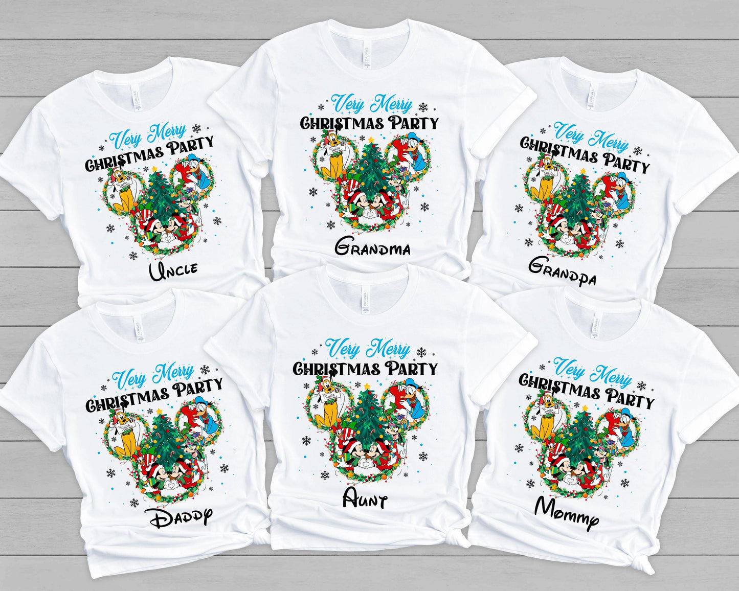 Custom Disney 2024 Family Christmas Shirt Disney Holiday Shirt Christmas Family Matching ShirtDisneyland Very Merry Christmas Party Shirt Graphic Tee – Fan Favorite · Perfect For Daily Wear