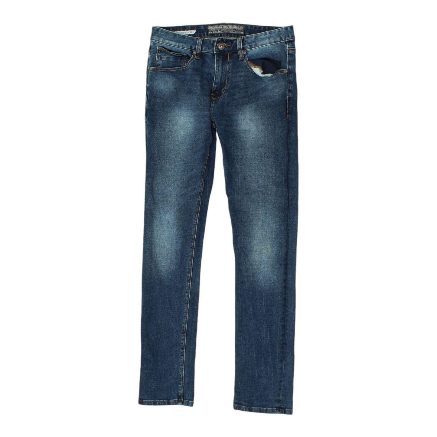 Diesel Mens Blue Staten Stretch Slim Jeans Vintage High End Designer Denim VTG Graphic Tee – Premium Graphic · Must-Have Style