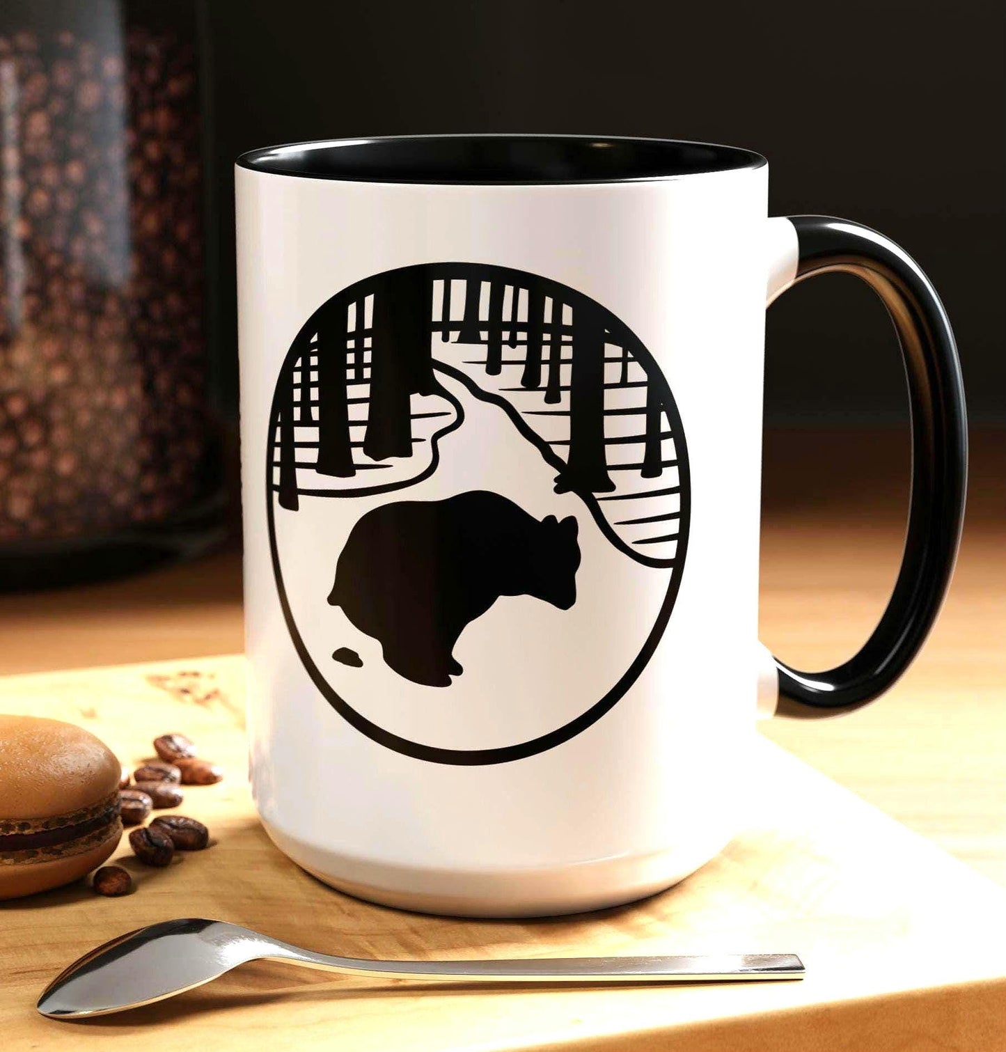 Funny Gift Coffee Mug Funny Novelty Christmas Gift Large Mug 15oz Ceramic Mug Gift Coffee Lovers RV Life Kitchen Decor Camping Mug Graphic Tee – Soft Feel · High-Quality Print