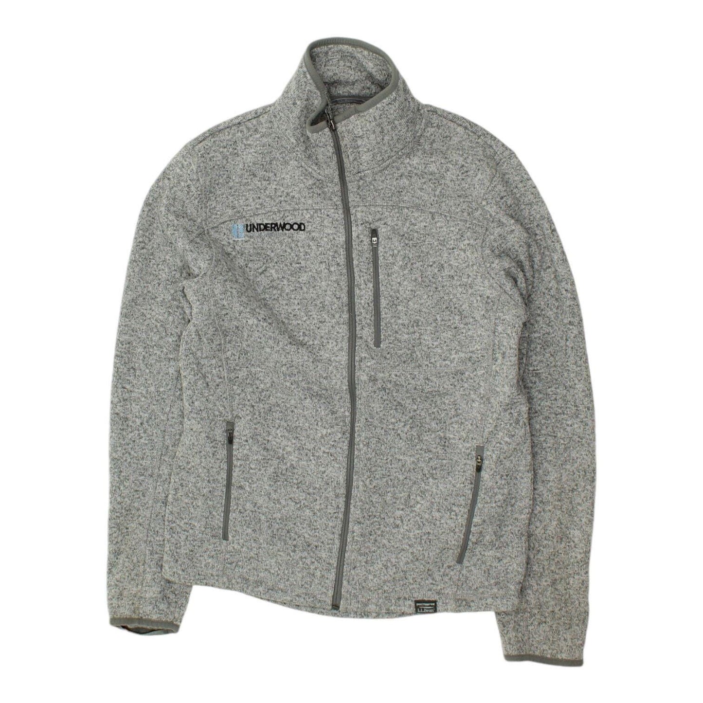LLBean Mens Grey Full Zip Jacket High End Outdoors Designer Workwear Uniform Graphic Tee – Soft Feel · Great Gift For Fans
