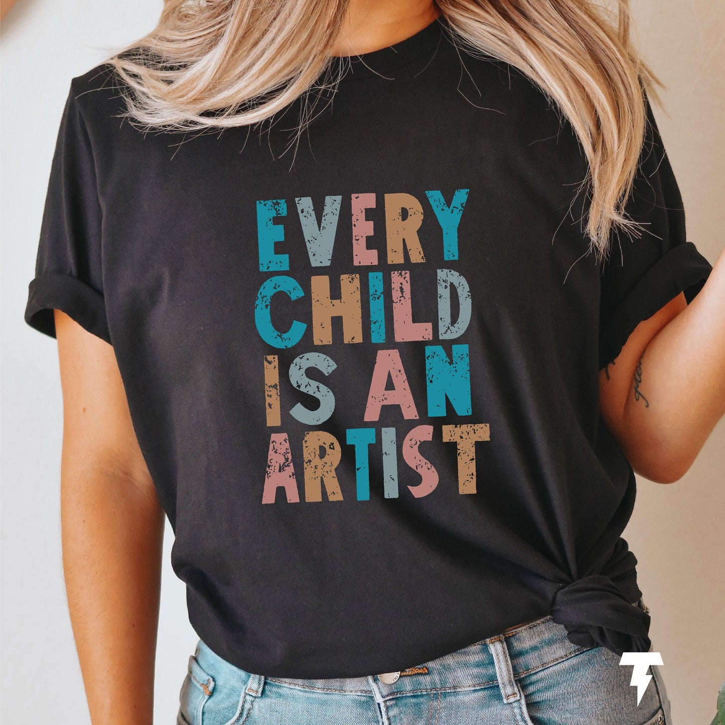 Every Child is An Artist Art Teacher Shirt Art History Artist Shirt Art Teacher Gift Gift For Teacher Art Tshirt Art Lover Tee Graphic Tee – Easygoing Wear · Trending Graphic Apparel