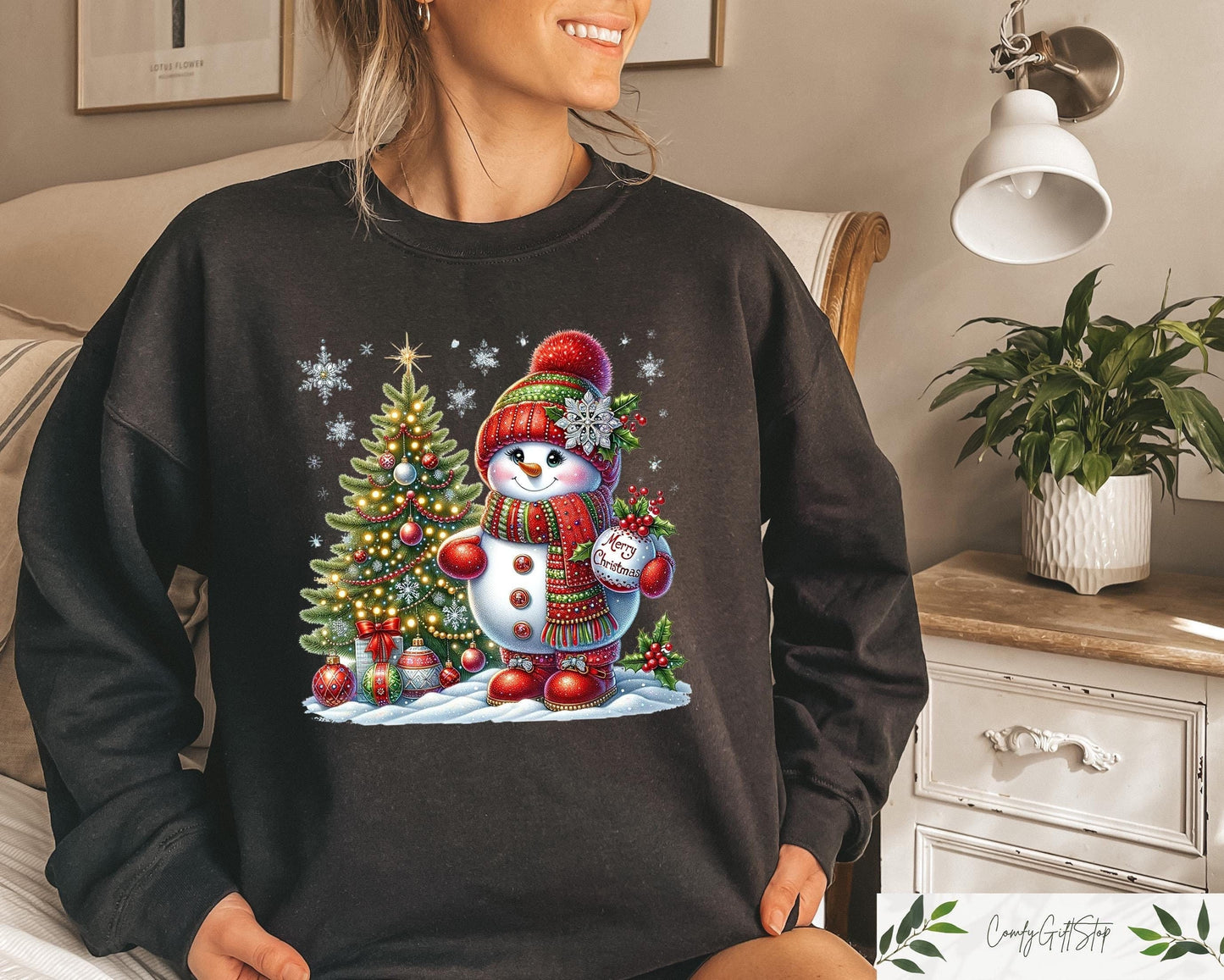 Christmas Snowman Sweatshirt Retro Snowman Sweater Christmas Sweatshirt For Women Cozy Winter Sweater Christmas Crew Gift For Christmas Sweatshirt – Everyday Comfort · Perfect For Daily Wear