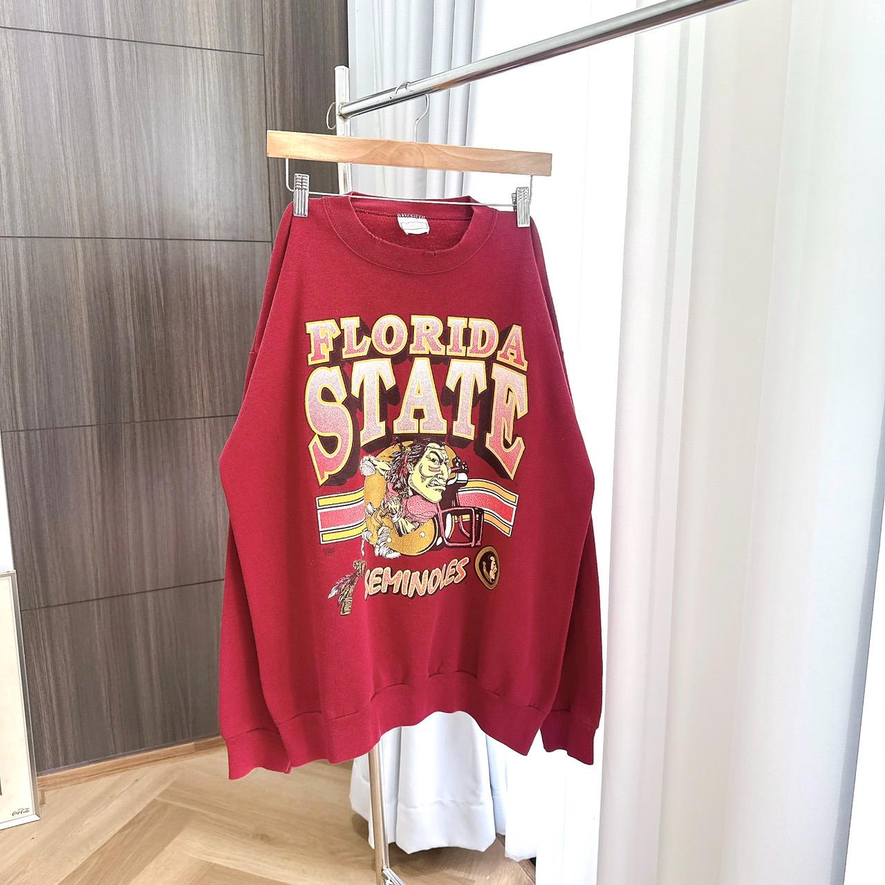 90s Florida State FSU Seminoles Tultex red sweatshirt XL Sweatshirt – Cozy Vibes · Must-Have Style