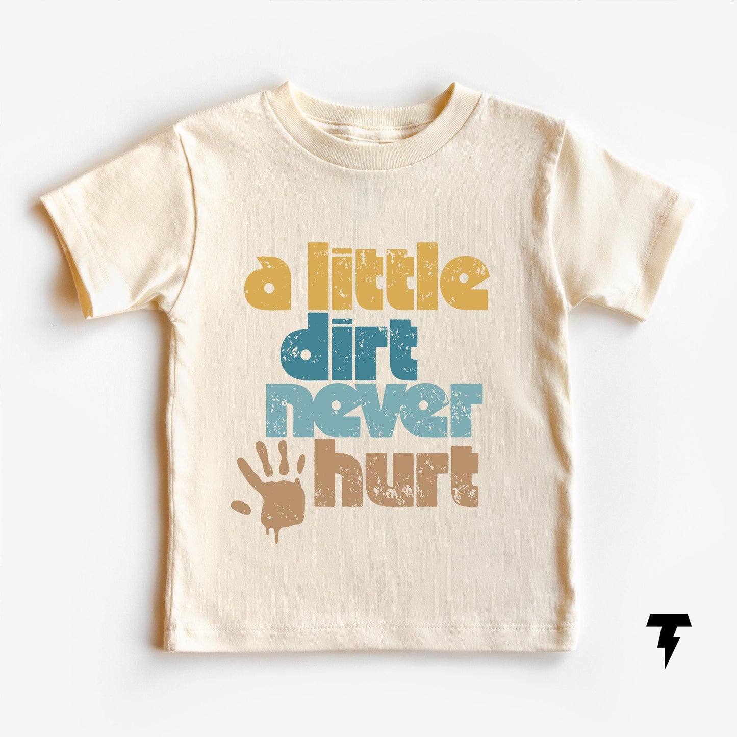 A Little Dirt Never Hurt Funny Toddler Shirt Toddler Play Shirt 3 year old gift Adventure Shirt Dirt Lover Shirt Cute gift for Toddler Graphic Tee – Bold Style · Must-Have Style