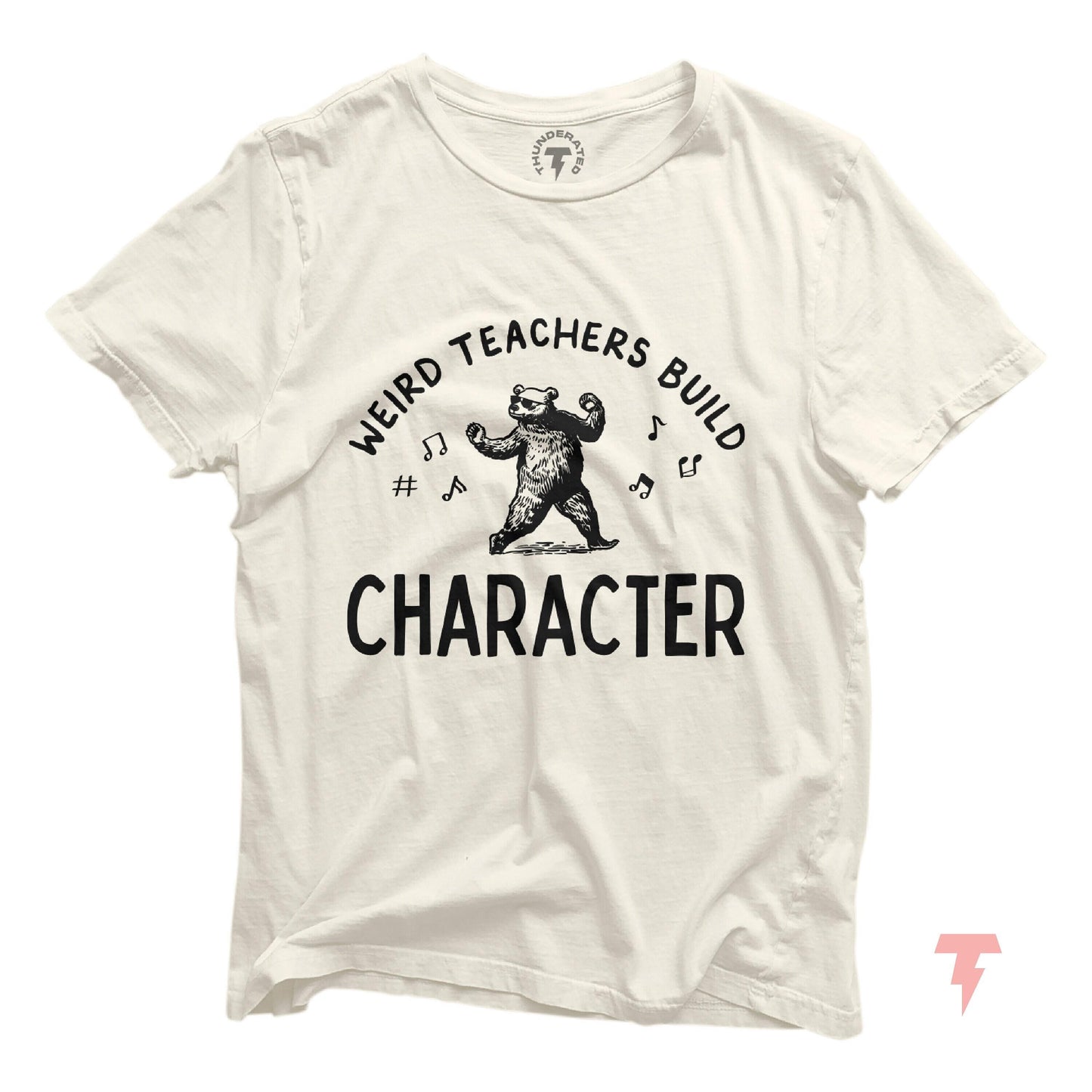 Build Character Shirt Retro Teacher39s Day Gift Best Teacher Appreciation Gift Funny Teacher Shirt for Educators Graphic Tee – Bold Style · Great Gift For Fans