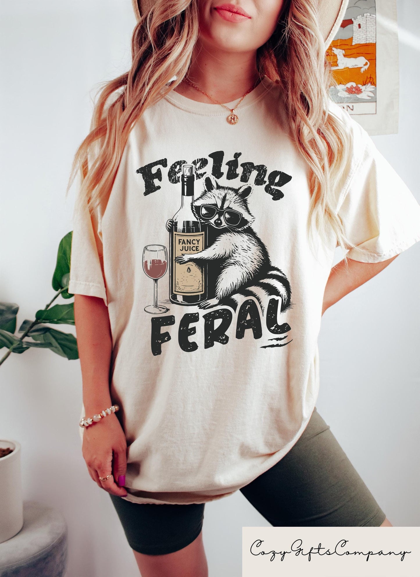Feeling Feral Shirt Funny Raccoon Meme T Shirt Women Sarcastic Humorous Graphic Tee Funny Mental Health Sweatshirt Y2K Feral Tees Sweatshirt – Cozy Vibes · Must-Have Style