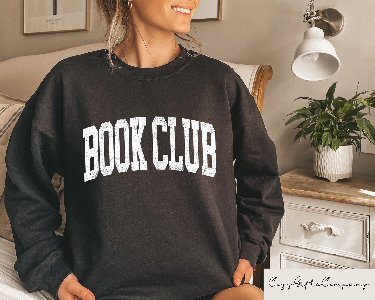Book Club Sweatshirt Book Lover Shirt Novel Sweater Varsity Book Club T shirt Women39s Bookish Shirt Book Lover Gift Book Worm Tee Sweatshirt – Warm & Stylish · Must-Have Style
