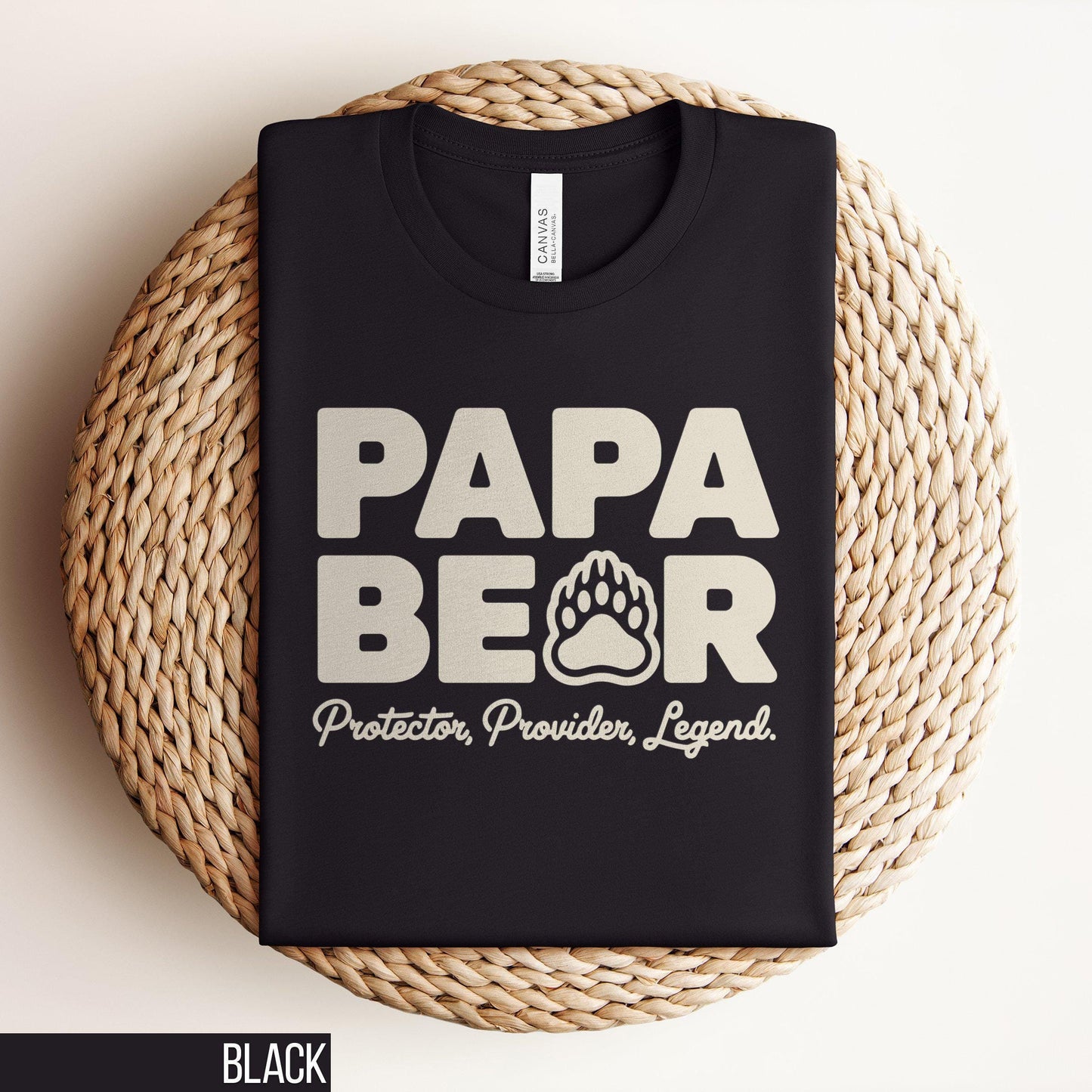 Papa Bear Shirt Gift for Fathers Day Gift for Dad Cool Papa Shirt Gift for Him Funny Dad Shirt Family Shirt Dad Bod Tee Graphic Tee – Fan Favorite · High-Quality Print