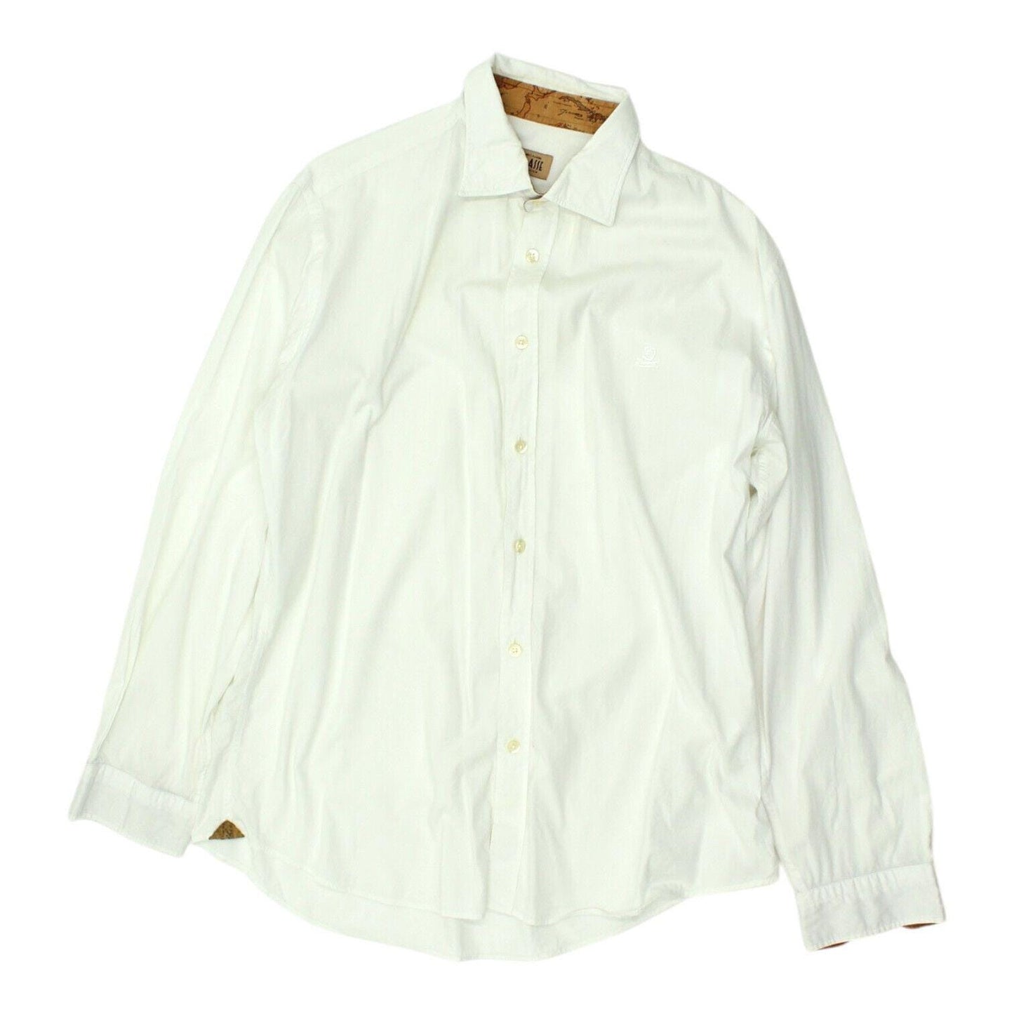 Alviero Martini 1A Classe Mens White Shirt Vintage High End Designer Formal Graphic Tee – Premium Graphic · Must-Have Style