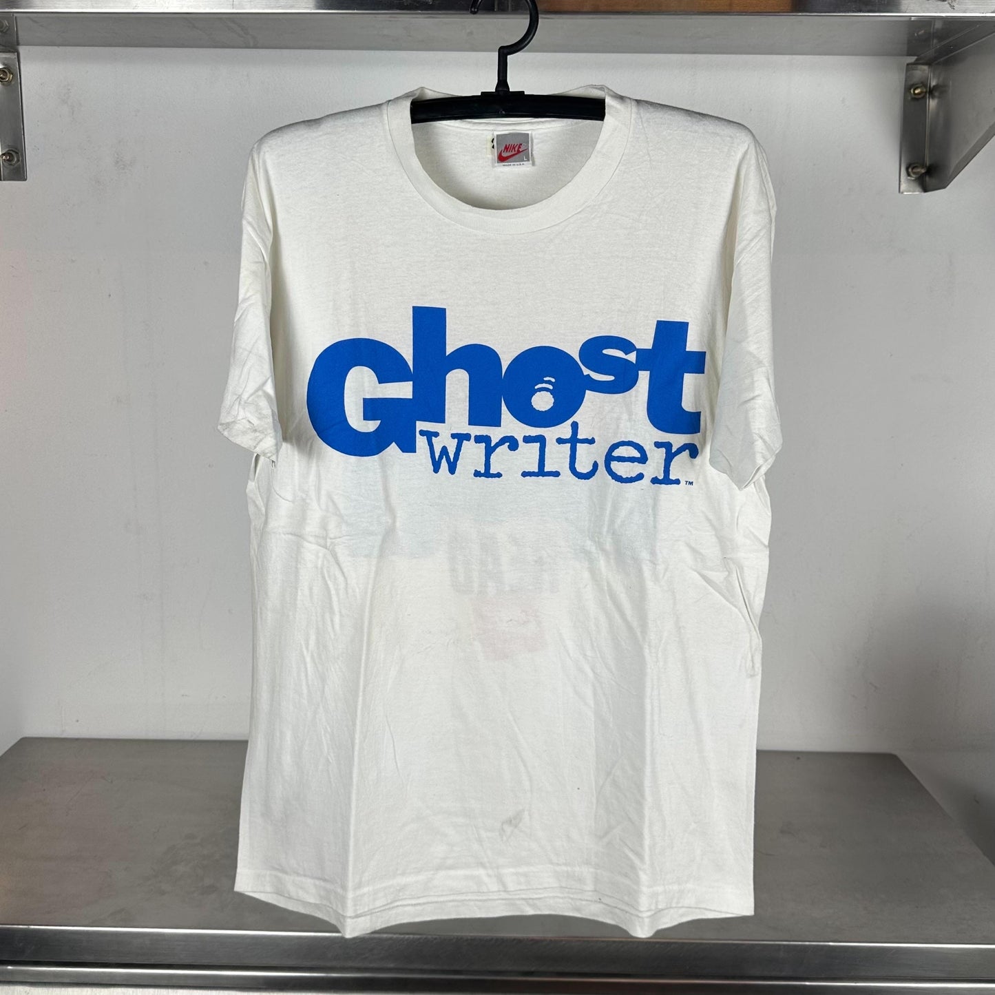 Vintage 90s Nike Ghost Writer Exercise Your Head single stitch T shirt Vintage Nike Tees Nike Tshirts Made in USA Nike Tshirts Graphic Tee – Easygoing Wear · Perfect For Daily Wear