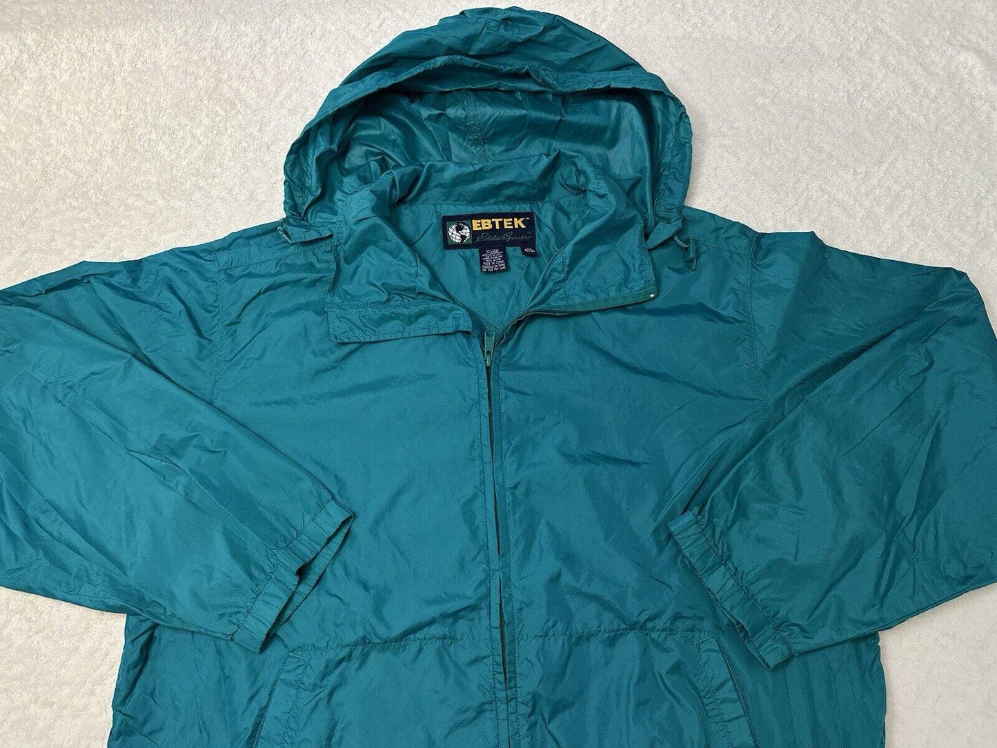 Vintage 1990s 90s Eddie Bauer Ebtek Full Zip Up Windbreaker Trail Jacket XL NEW Graphic Tee – Easygoing Wear · Top Pick For Any Outfit