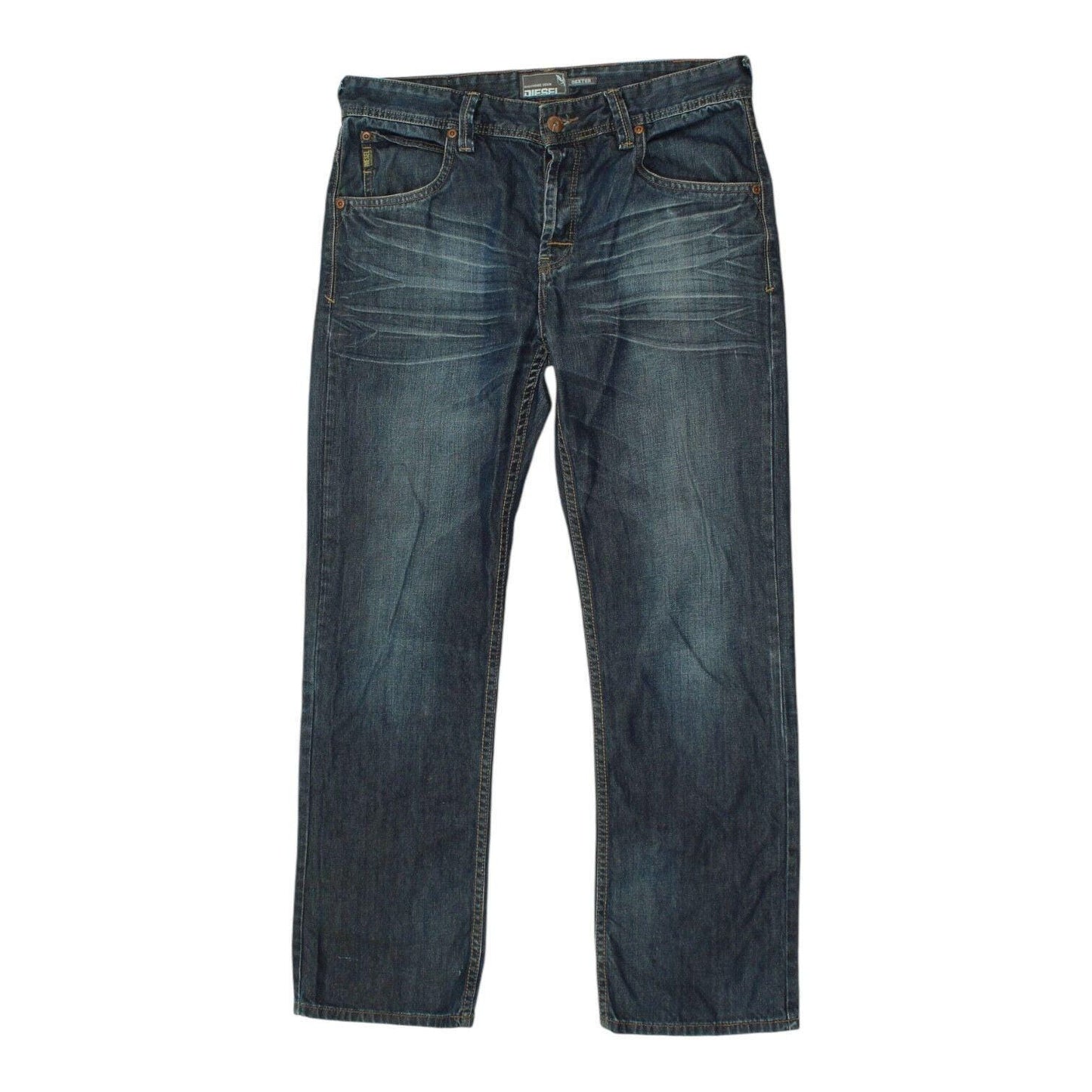 Diesel Mens Blue Straight Jeans Vintage High End Luxury Designer Denim VTG Graphic Tee – Fan Favorite · Top Pick For Any Outfit