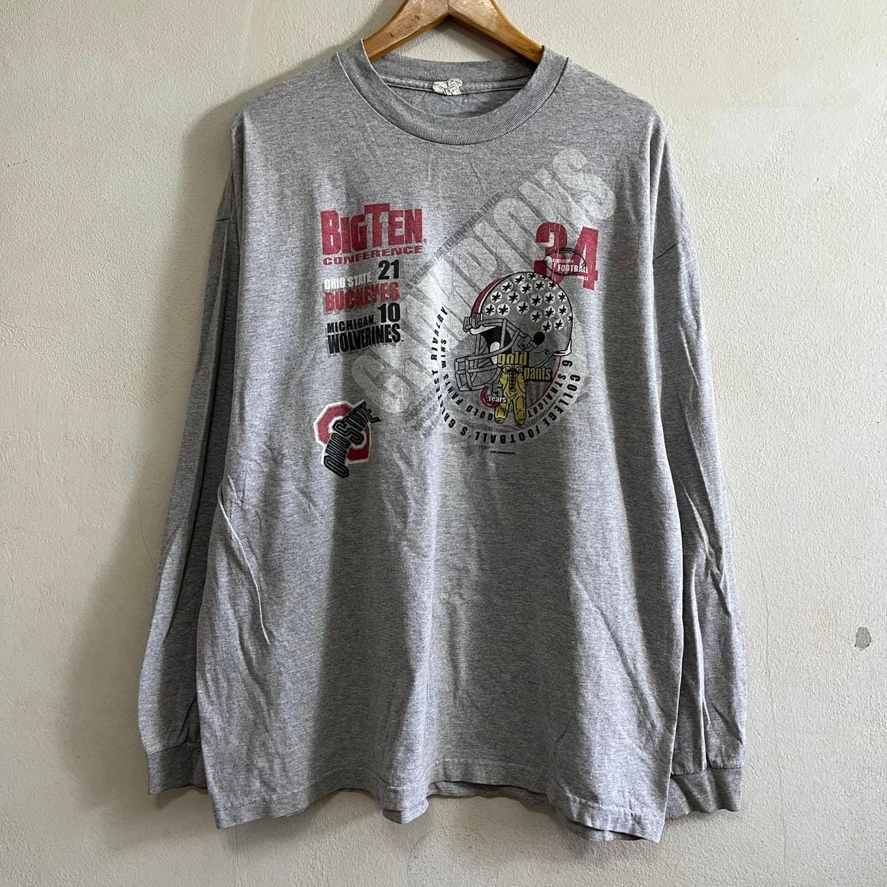 Vintage Ohio State University Longsleeve shirt Graphic Tee – Soft Feel · Perfect For Daily Wear