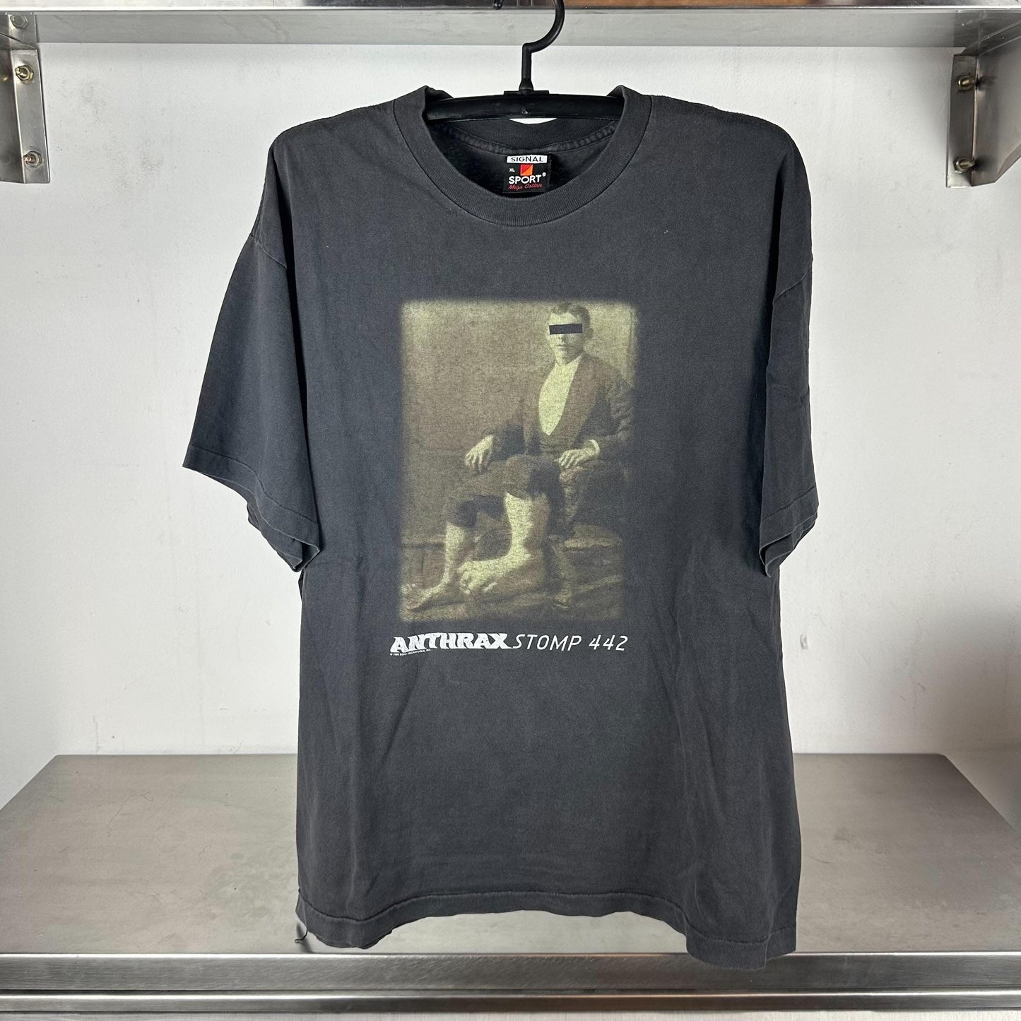 Vintage 1995 Anthrax Stomp 442 Album Promo Thrash Metal Band single stitch T shirt Vintage Music Tee Vintage Band Tee Vintage Band Tshirt Graphic Tee – Fan Favorite · Must-Have Style
