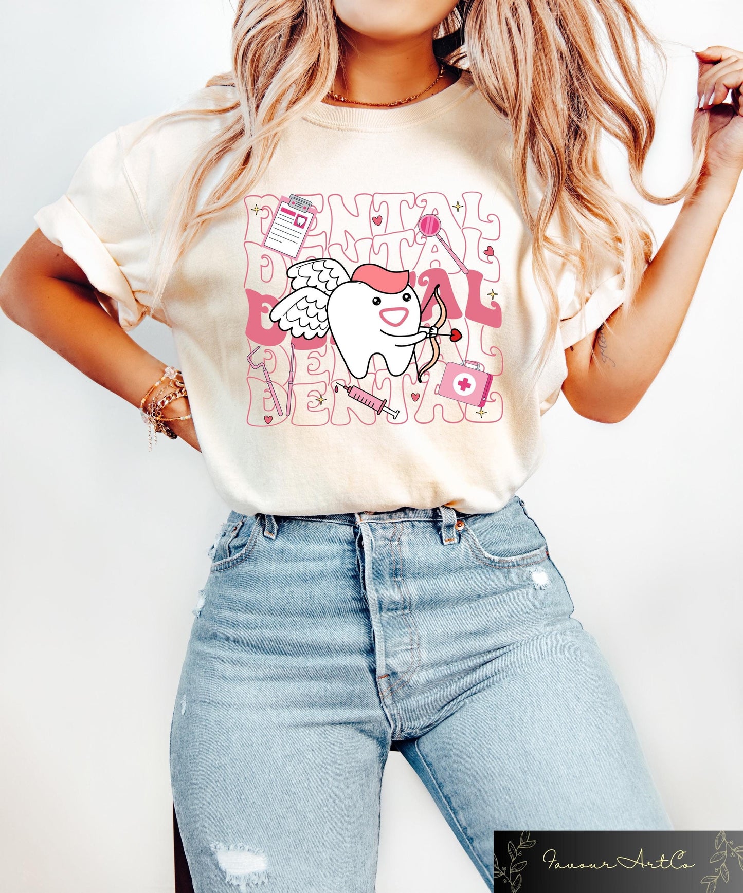 Dental Valentine39s Day T shirt Dental Hygienist Sweatshirt Dental Assistant Tee Dental Squad Valentines Gift For Dental Assistant Sweatshirt – Cozy Vibes · High-Quality Print