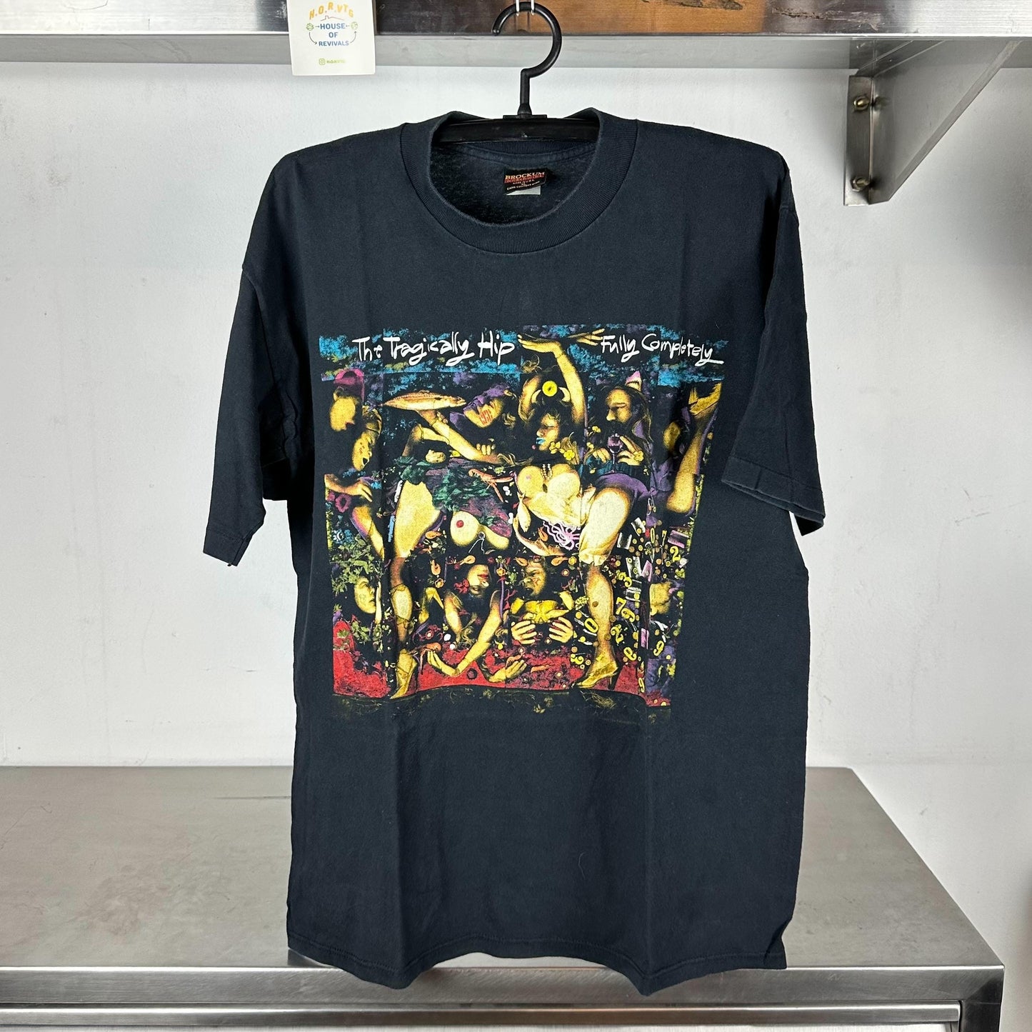 Vintage 90s The Tragically Hip Fully Completely Rock Band Promo Brockum T shirt Vintage Music Tees Vintage Band Tees Vintage Band Tshirts Graphic Tee – Fan Favorite · Trending Graphic Apparel