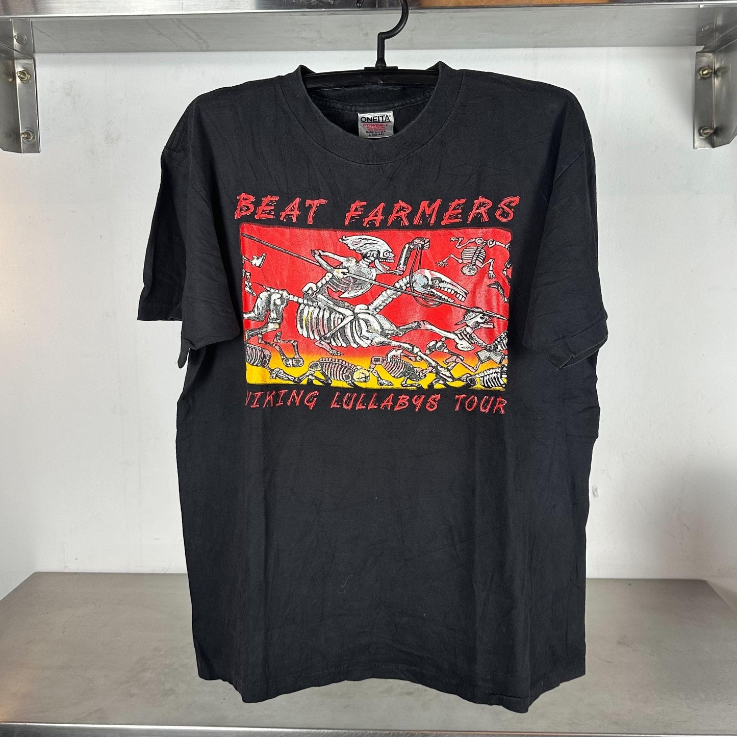 Vintage 1994 The Beat Farmers Viking Lullabys Rock Band Promo single stitch T shirt Vintage Band Tshirts Vintage Band Tees Music Tshirts Graphic Tee – Easygoing Wear · Perfect For Daily Wear