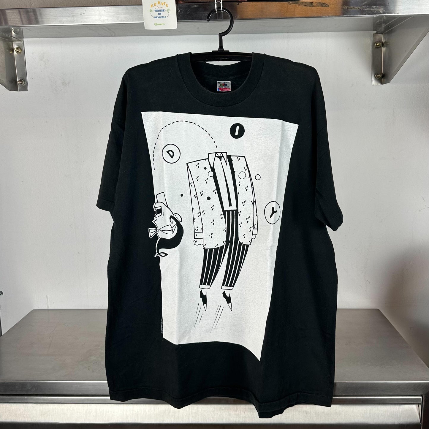 Vintage 90s Doug Erb DIY Cartoon Artwork XL Single Stitch T shirt Vintage Cartoon Tees Vintage Cartoon Tshirt Vintage Promo Tshirt Graphic Tee – Premium Graphic · High-Quality Print