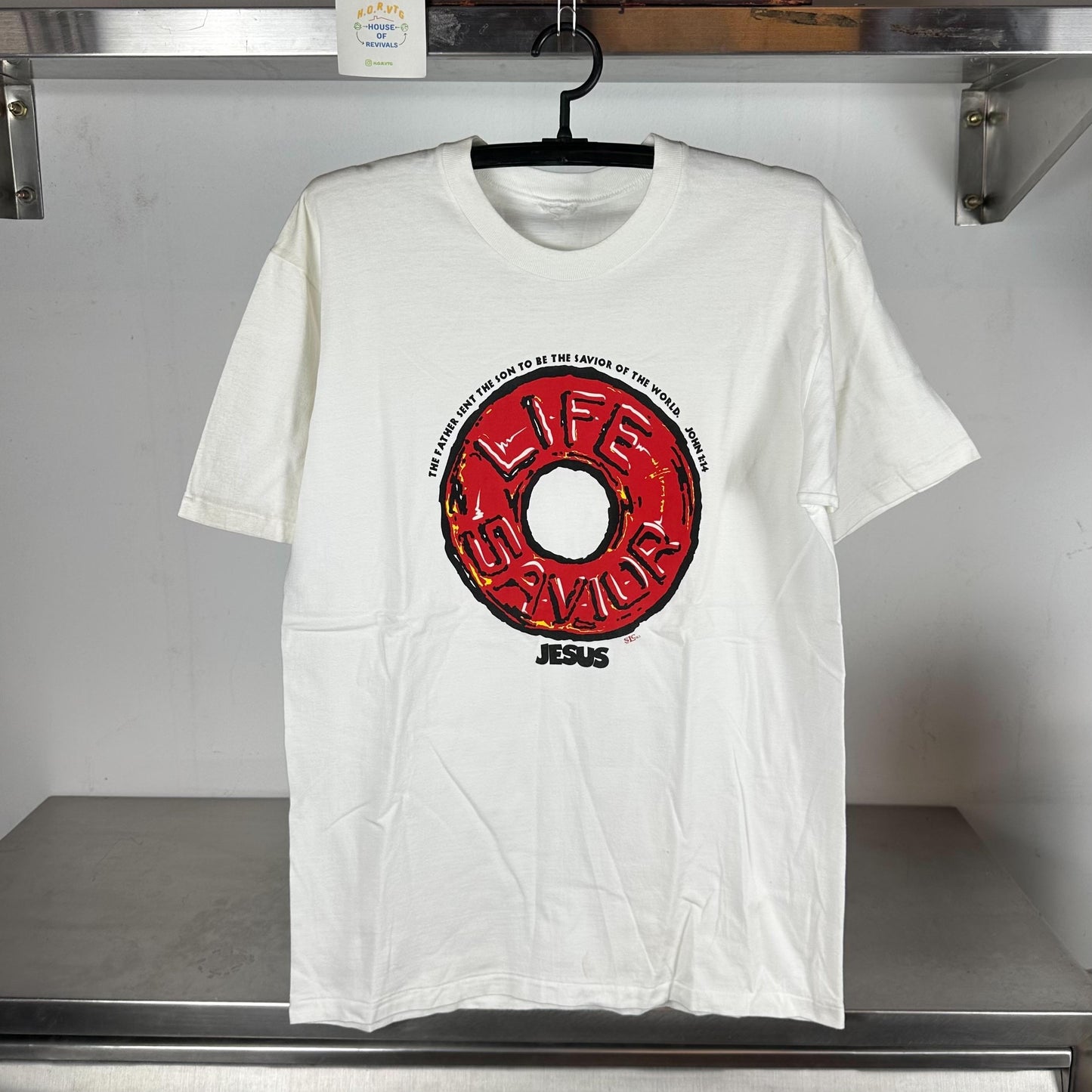 Vintage 90s Jesus Life Savior Candy Religion single stitch T shirt Vintage Jesus Christ TShirt Vintage Religious Tshirt Graphic Tee – Easygoing Wear · High-Quality Print
