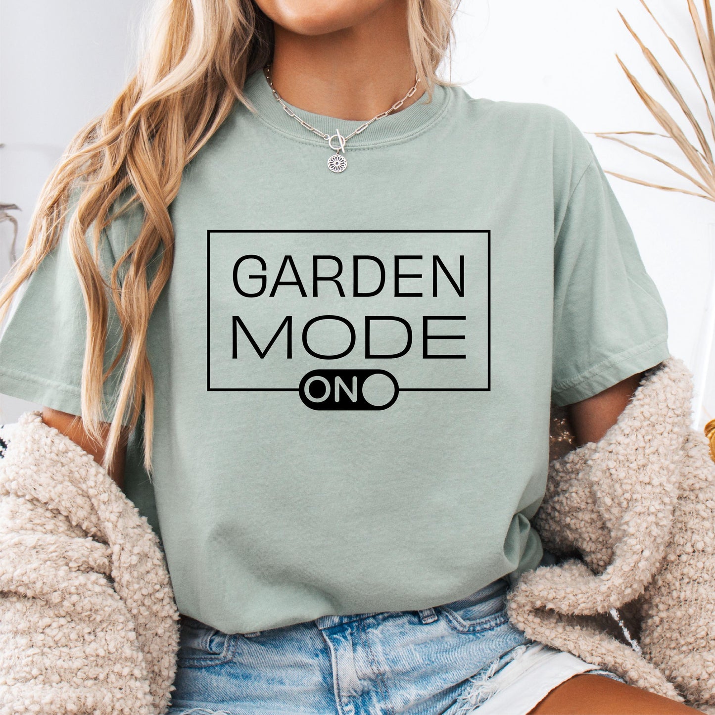 Garden Mode On Shirt Funny Gardener Gift Plant Lover Tee Nature Humor Apparel Gardening Enthusiast Clothing Graphic Tee – Everyday Comfort · High-Quality Print
