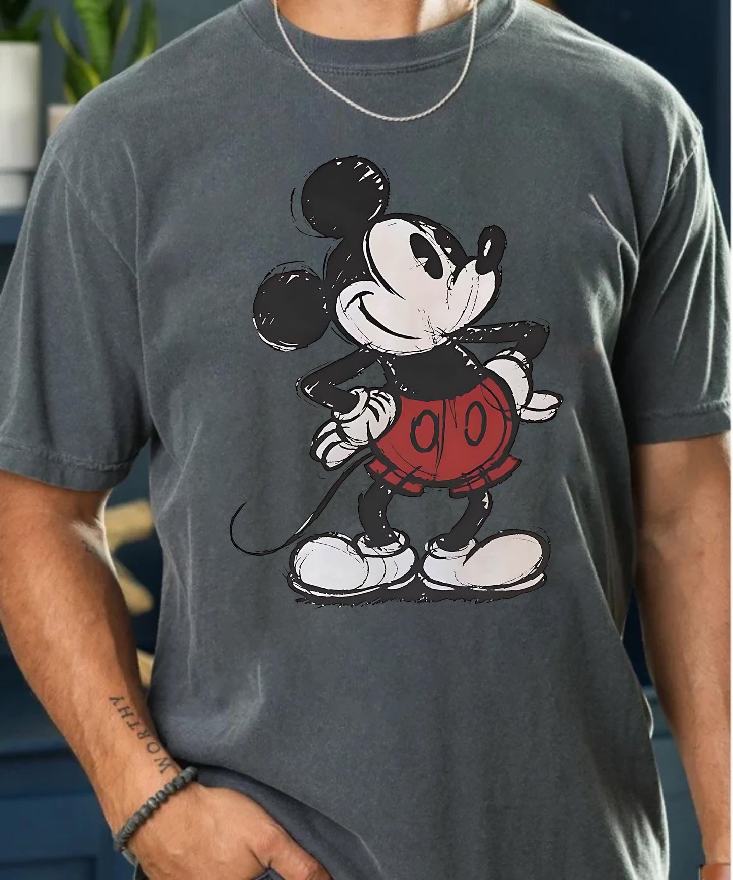 Disney Classic Mickey Mouse Shirt Retro Mickey T Shirt for Disneyland Trip Disneyland Holiday Family Matching Shirt Disney Mickey Gift Tee Graphic Tee – Aesthetic Look · High-Quality Print