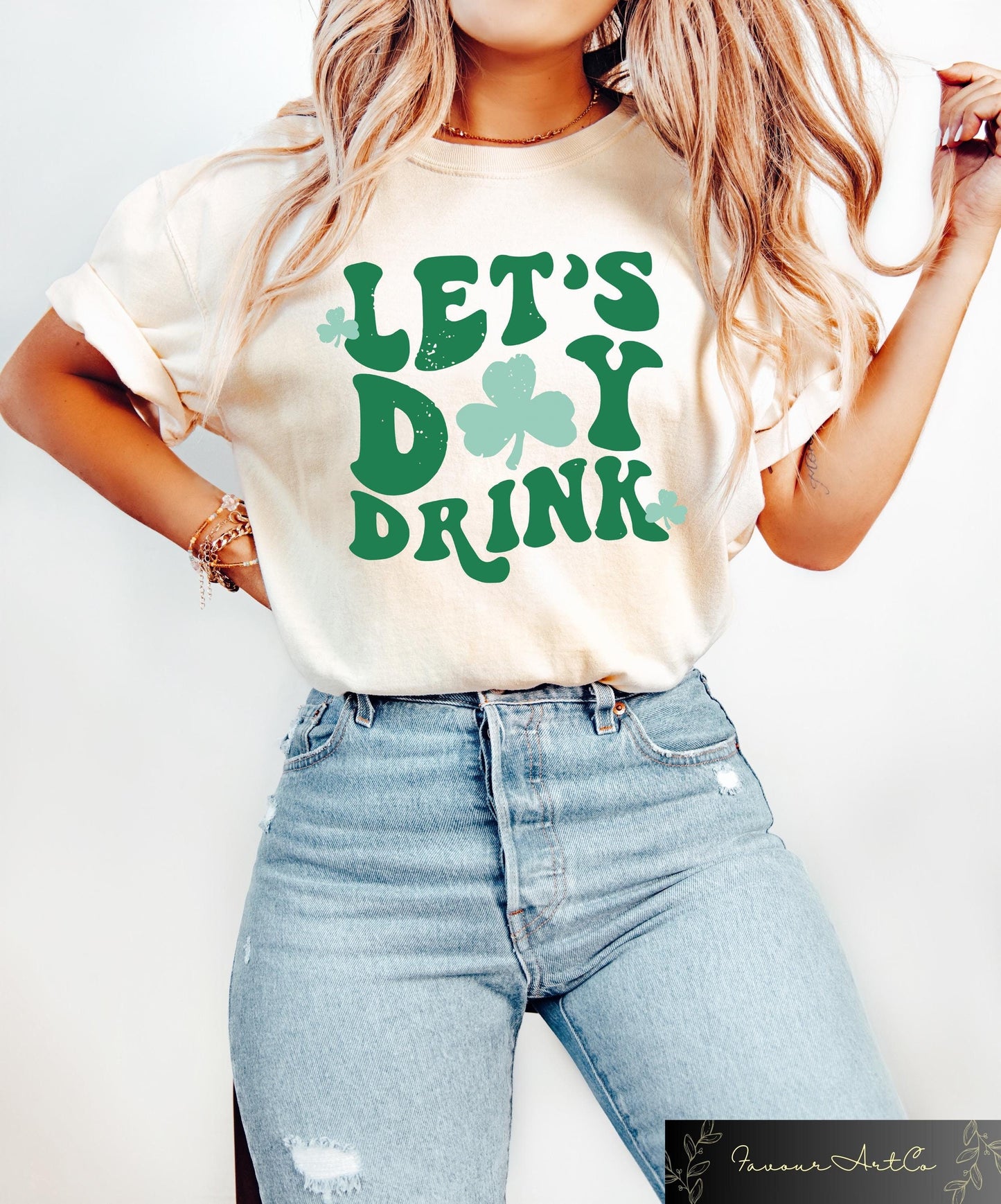 Retro St Patricks Day T shirt St Patricks Vibes Shirt Let39s Day Drink Sweatshirt Irish Day Gift Lucky Shamrock Outfit Day Drinking Tee Sweatshirt – Easygoing Wear · Top Pick For Any Outfit