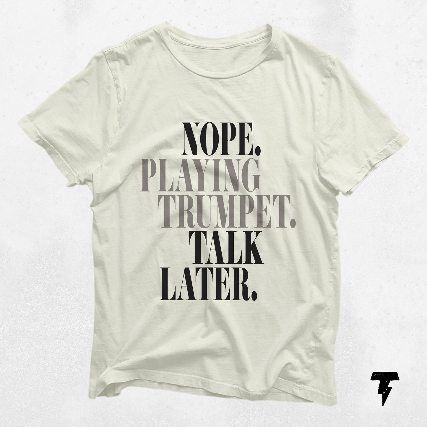 trumpet accessories marching band shirt trumpet shirt gift for trumpet player trumpet lover trumpet player gift band teacher gifts Graphic Tee – Soft Feel · Top Pick For Any Outfit