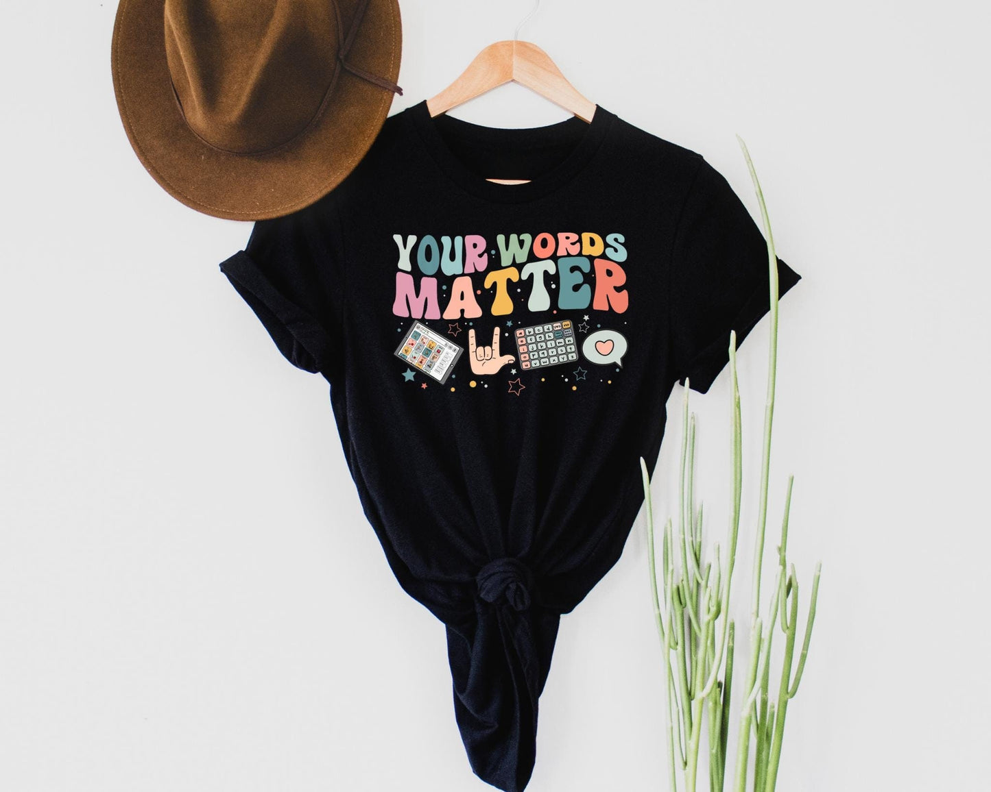 AAC SPED Teacher Inclusion Tshirt Your Words Matter Shirt Neurodiversity Bcba Slp OT Teachers Gift Women39s T shirtsWords matters shirts Graphic Tee – Easygoing Wear · High-Quality Print