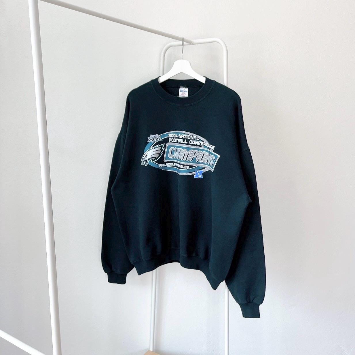 Vintage 00s Philadelphia Eagles 2003 football Jerzees black sweatshirt XL Sweatshirt – Everyday Comfort · Must-Have Style