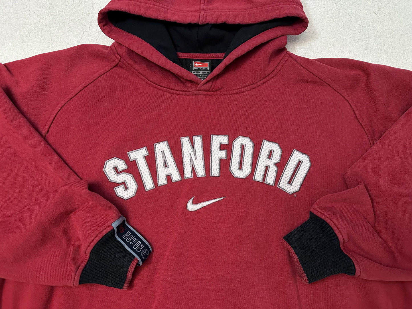 Vintage 2000s Y2K Stanford University Basketball Nike Middle Swoosh Hoodie M L Hoodie – Feel-Good Design · Must-Have Style